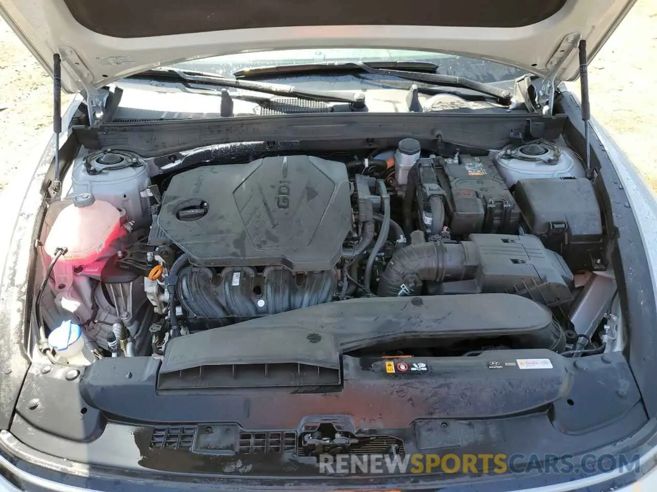 11 Photograph of a damaged car KMHL64JA1RA398140 HYUNDAI SONATA 2024