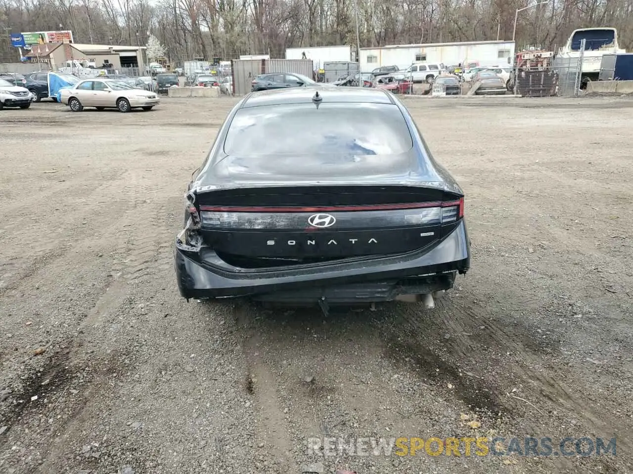 6 Photograph of a damaged car KMHL64JA1RA423019 HYUNDAI SONATA 2024