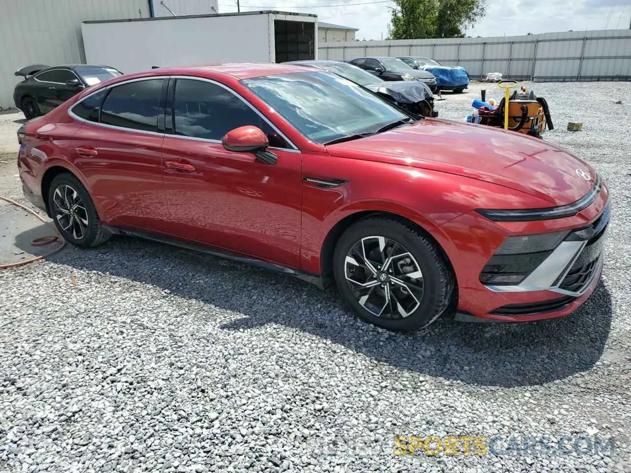 4 Photograph of a damaged car KMHL64JA2RA370797 HYUNDAI SONATA 2024