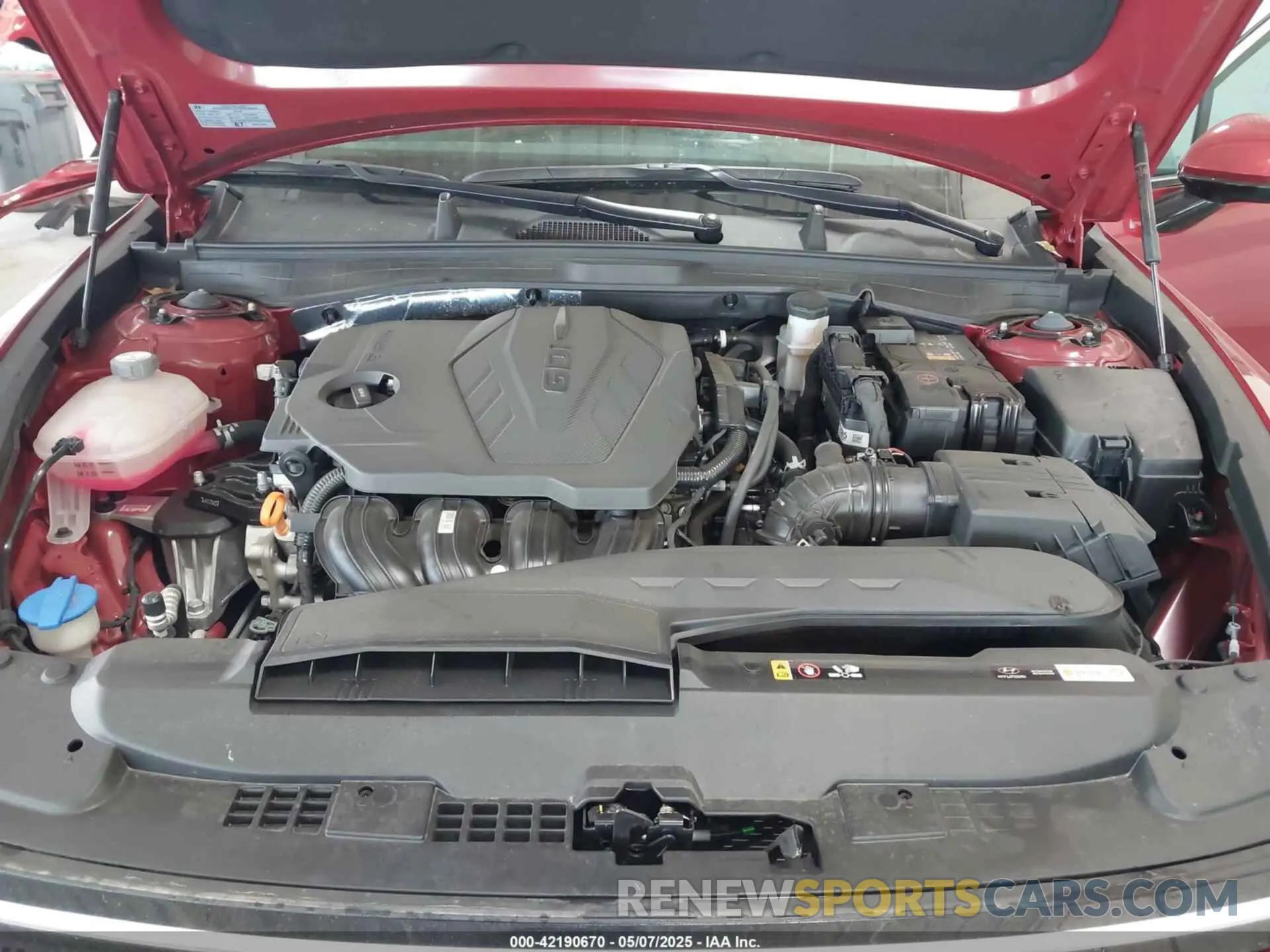 10 Photograph of a damaged car KMHL64JA2RA387325 HYUNDAI SONATA 2024