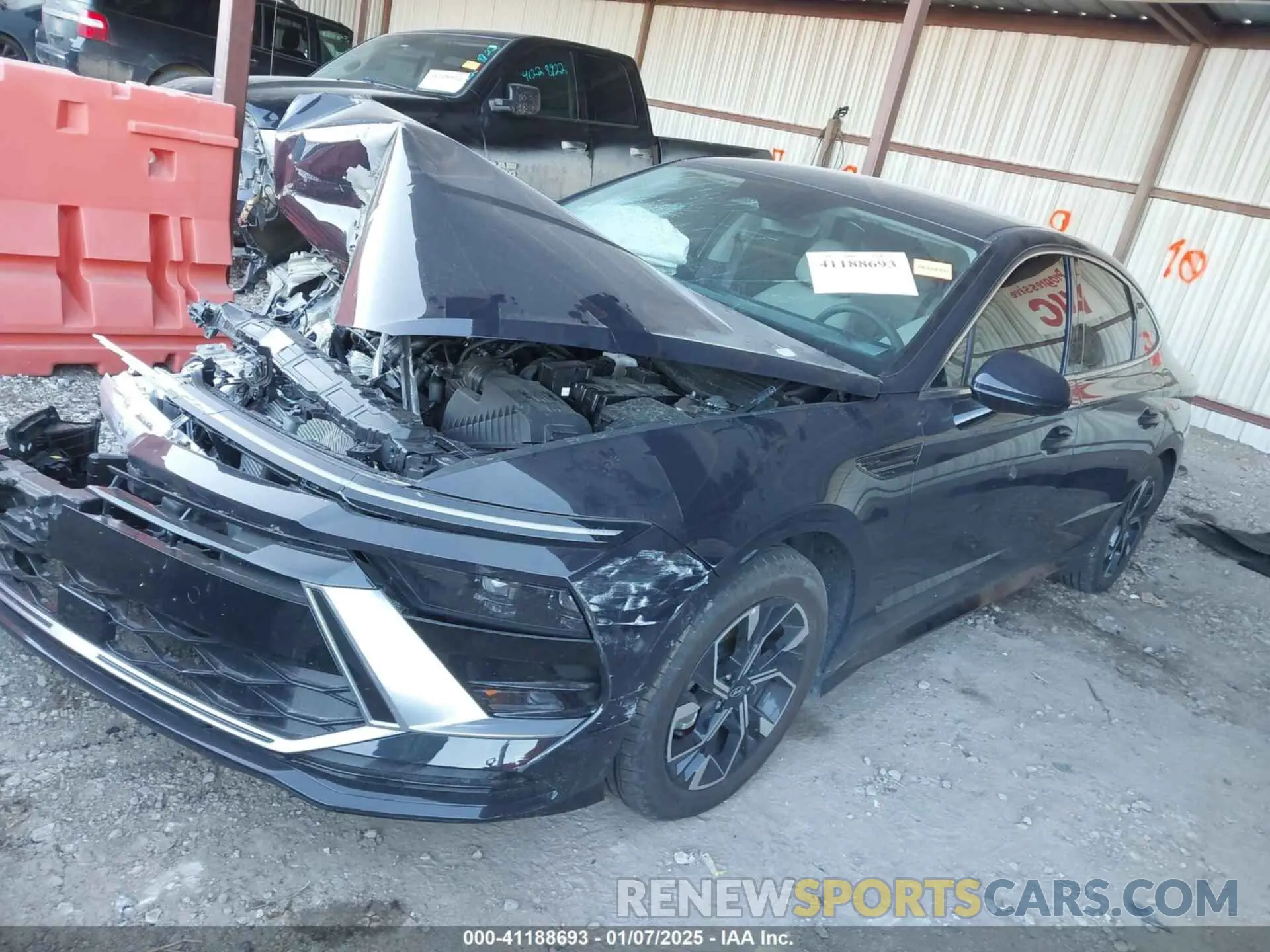 2 Photograph of a damaged car KMHL64JA2RA404740 HYUNDAI SONATA 2024