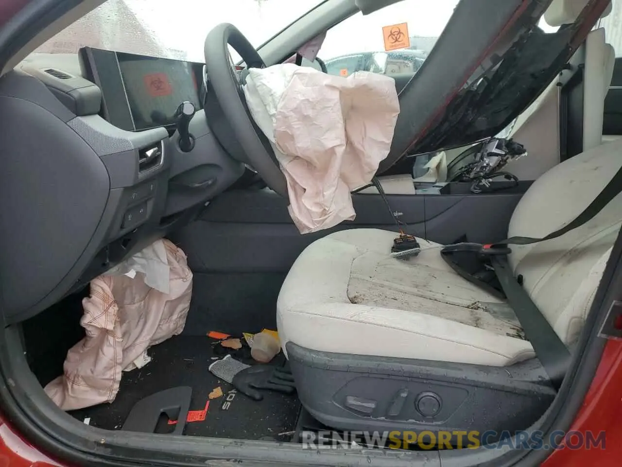 7 Photograph of a damaged car KMHL64JA2RA411431 HYUNDAI SONATA 2024