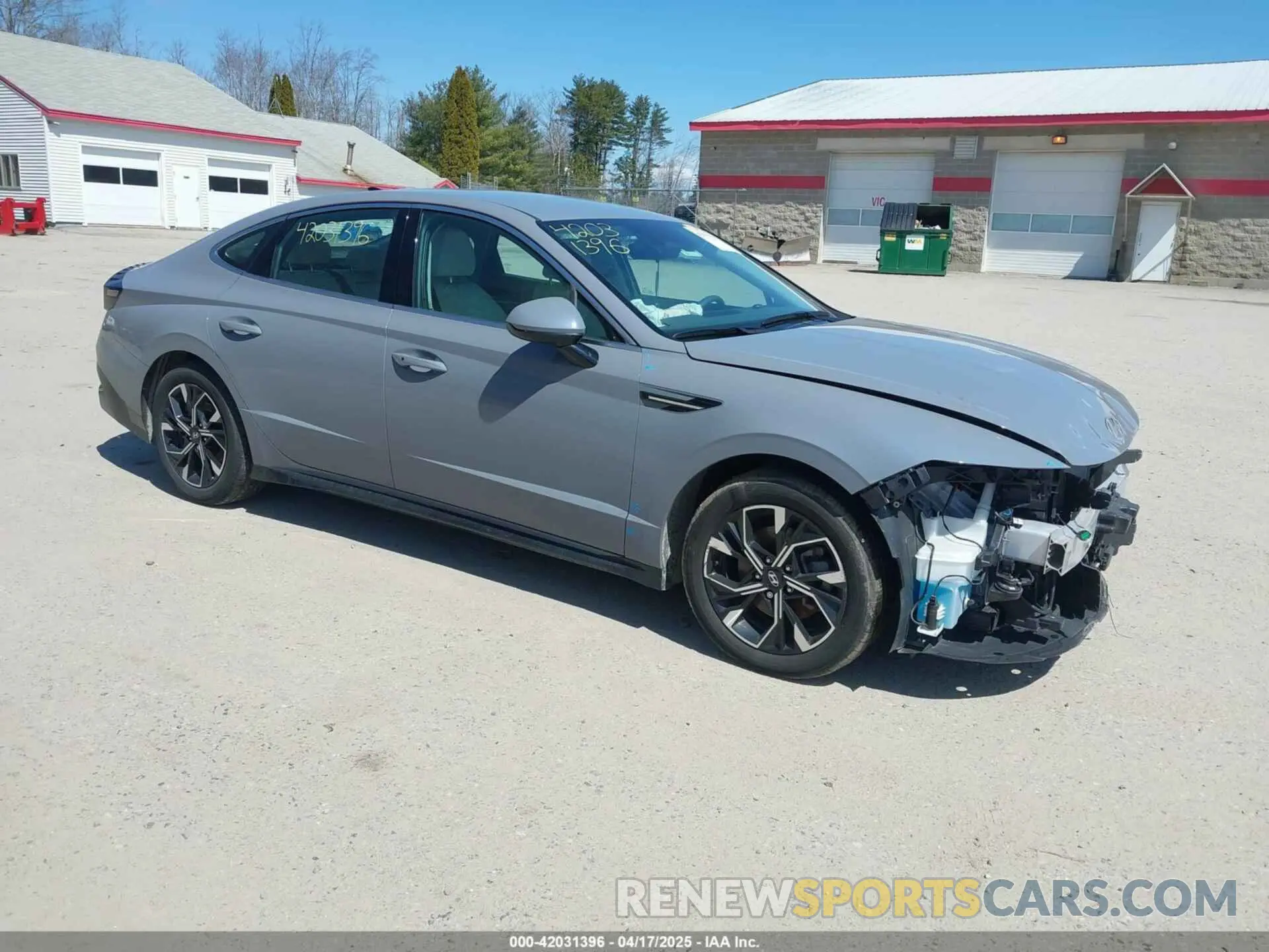 1 Photograph of a damaged car KMHL64JA3RA365740 HYUNDAI SONATA 2024