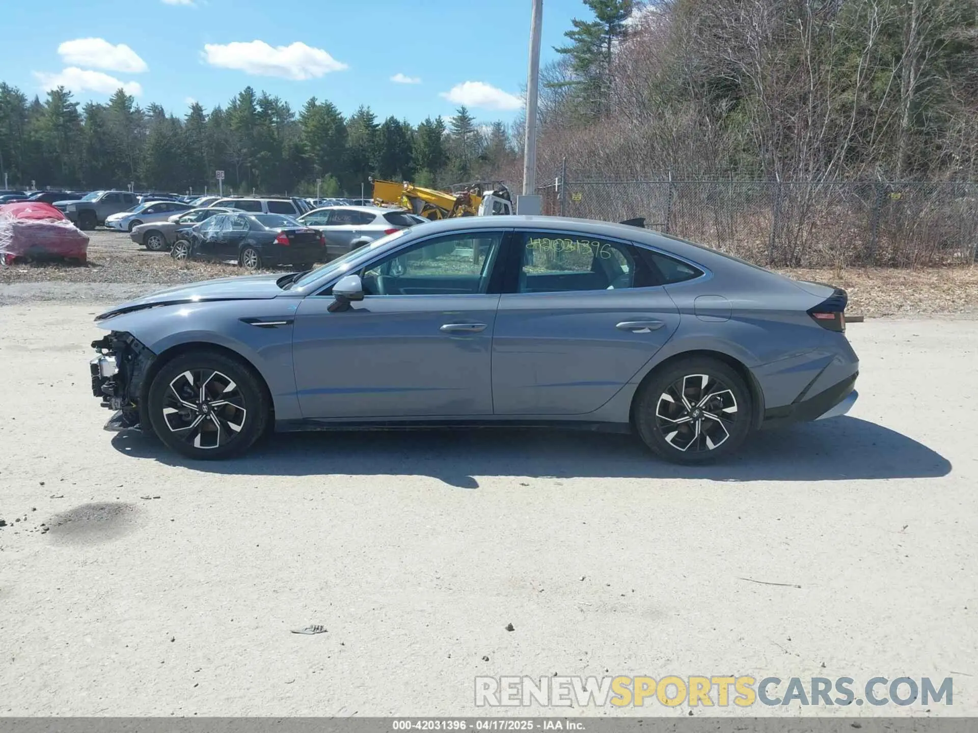 14 Photograph of a damaged car KMHL64JA3RA365740 HYUNDAI SONATA 2024