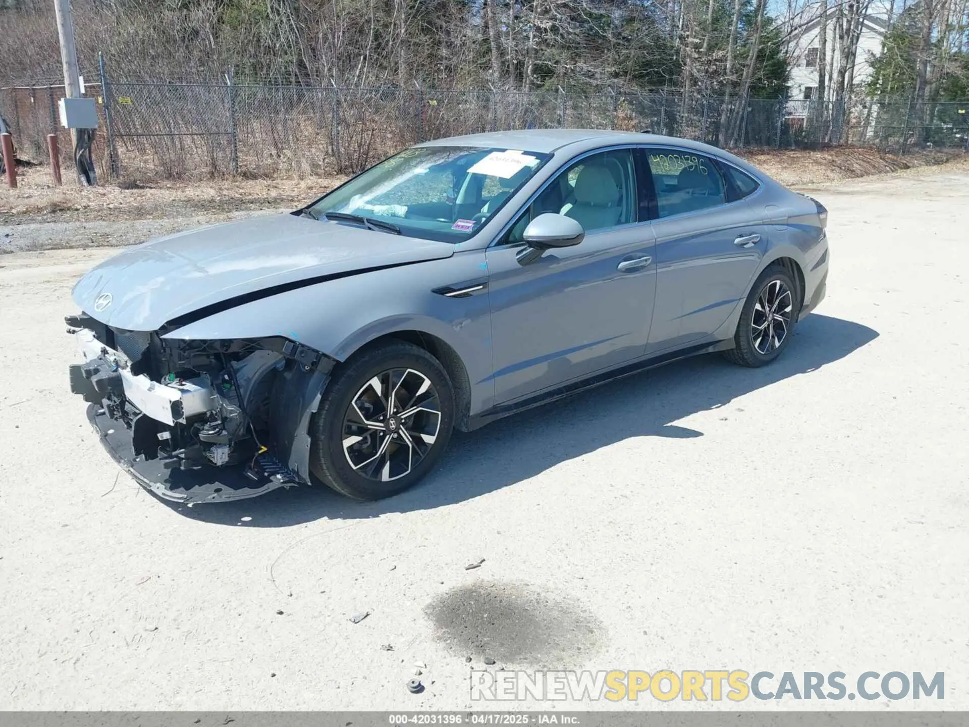 2 Photograph of a damaged car KMHL64JA3RA365740 HYUNDAI SONATA 2024