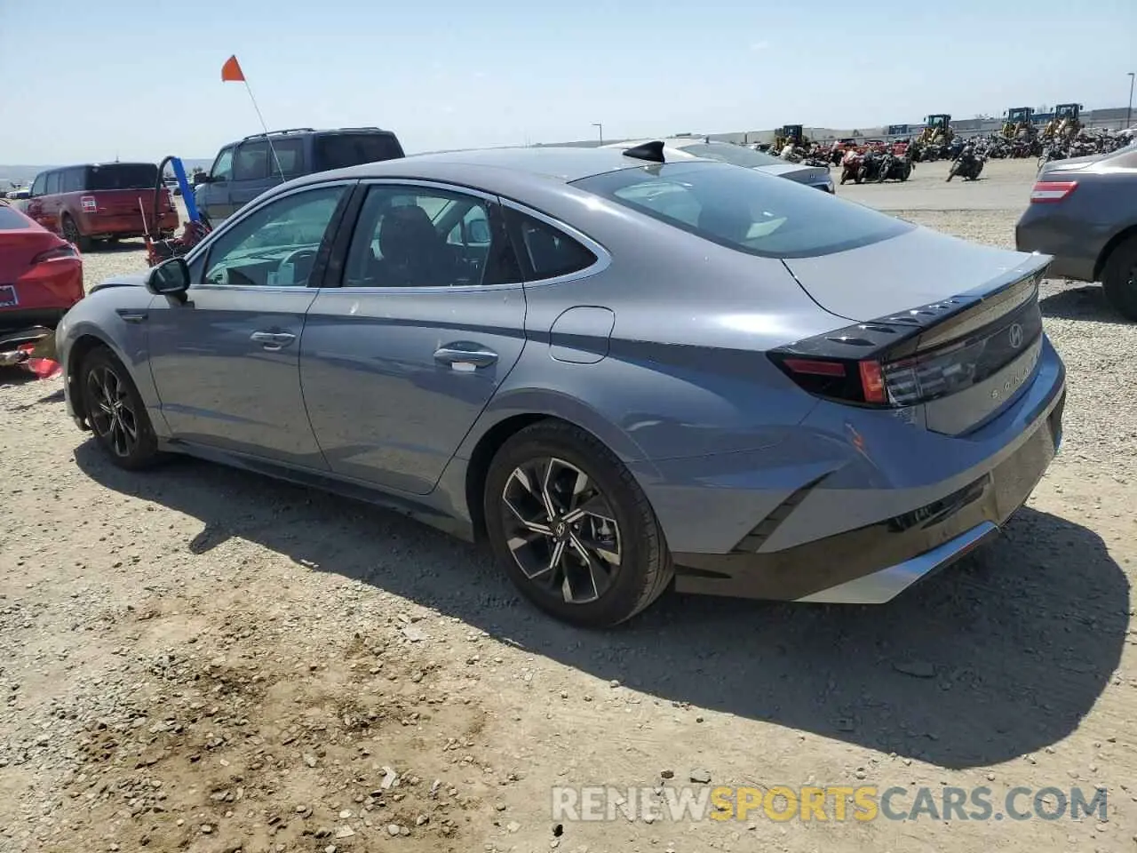 2 Photograph of a damaged car KMHL64JA3RA381971 HYUNDAI SONATA 2024