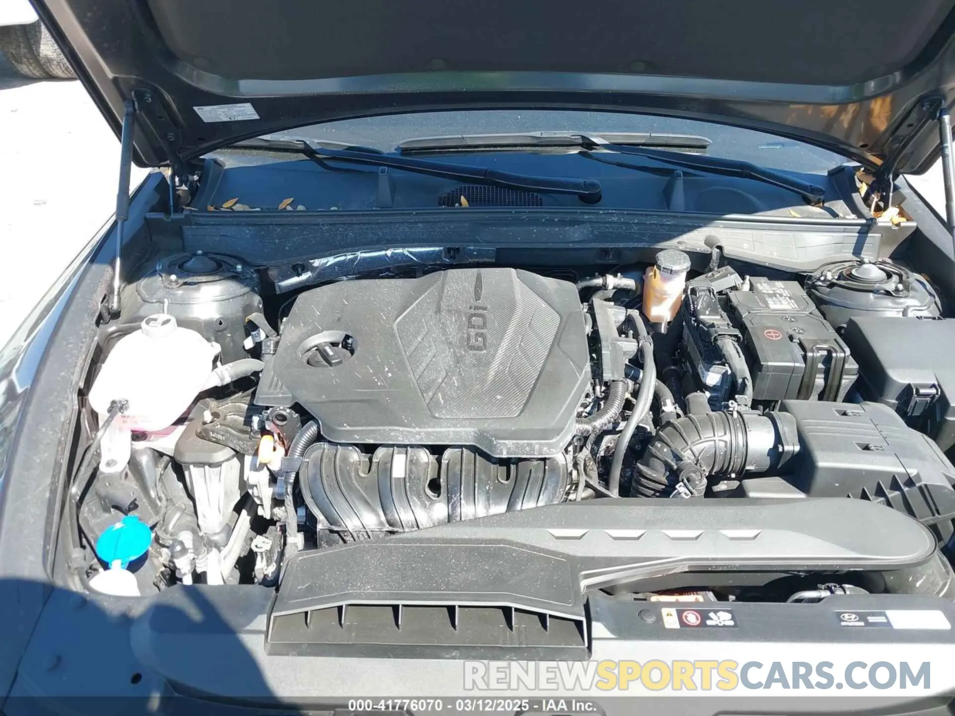 10 Photograph of a damaged car KMHL64JA3RA394882 HYUNDAI SONATA 2024