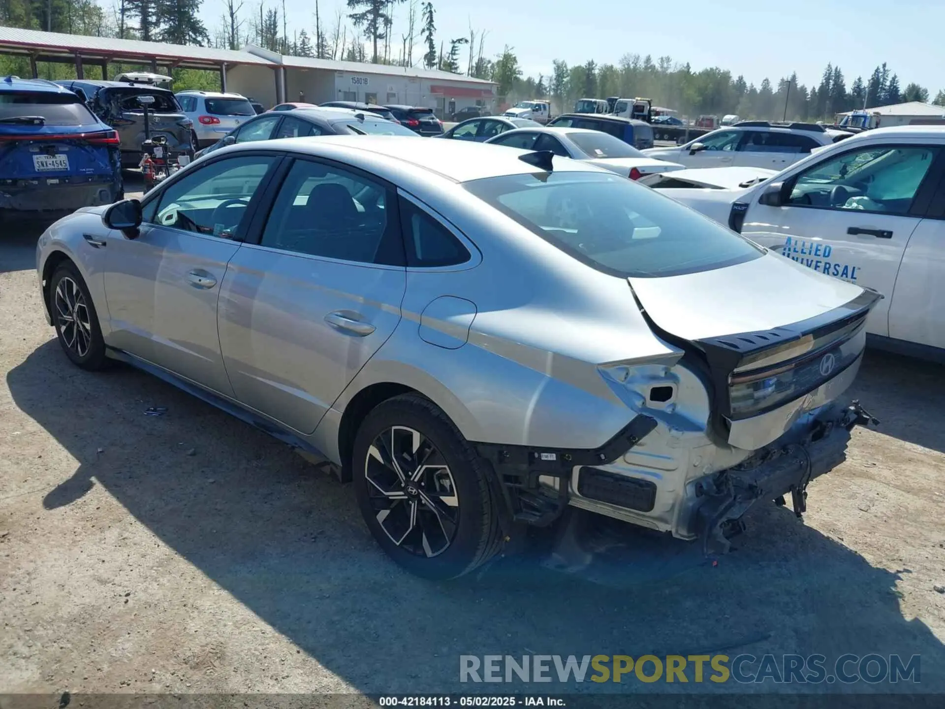 3 Photograph of a damaged car KMHL64JA3RA414323 HYUNDAI SONATA 2024