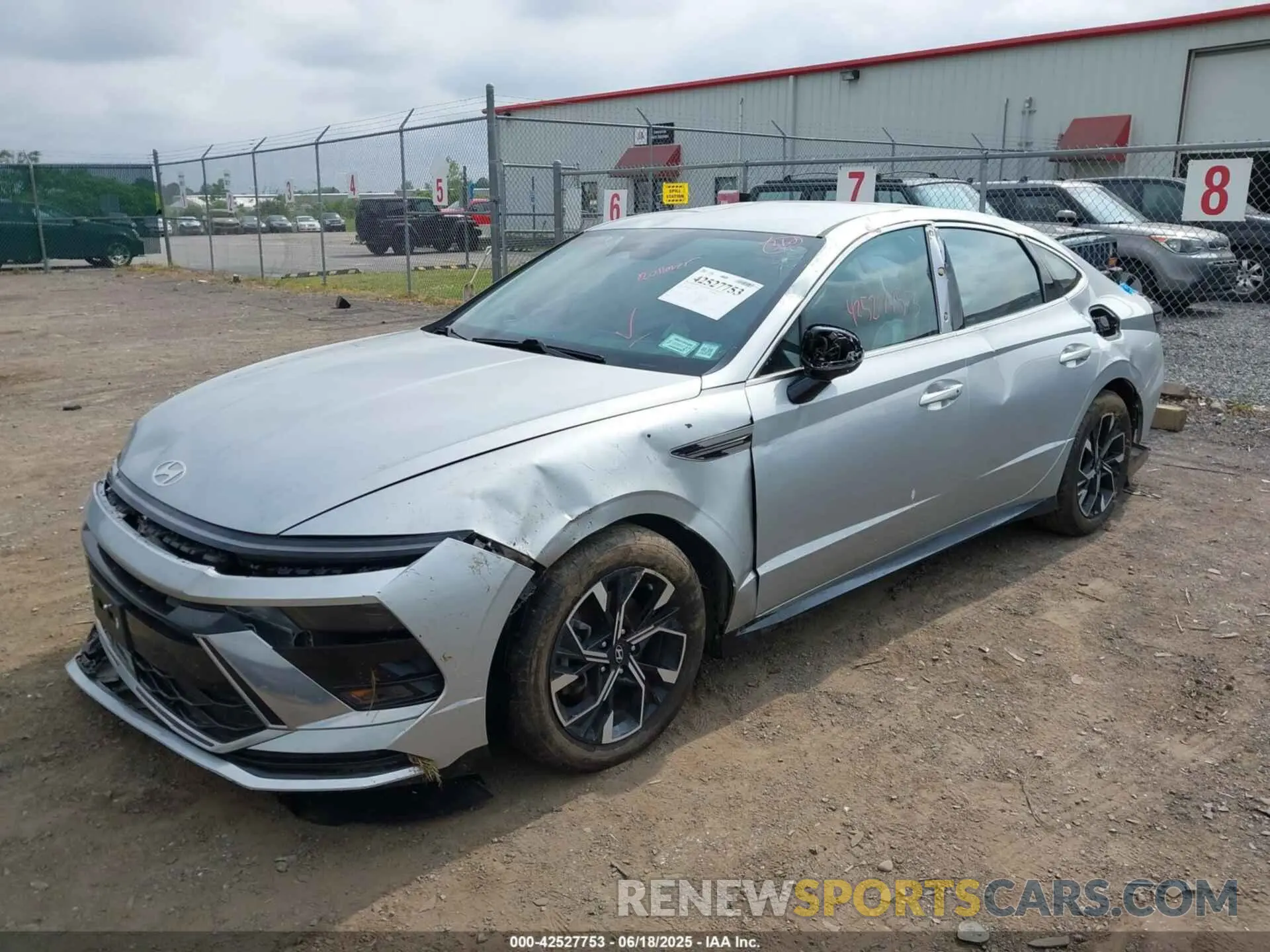 2 Photograph of a damaged car KMHL64JA4RA368422 HYUNDAI SONATA 2024