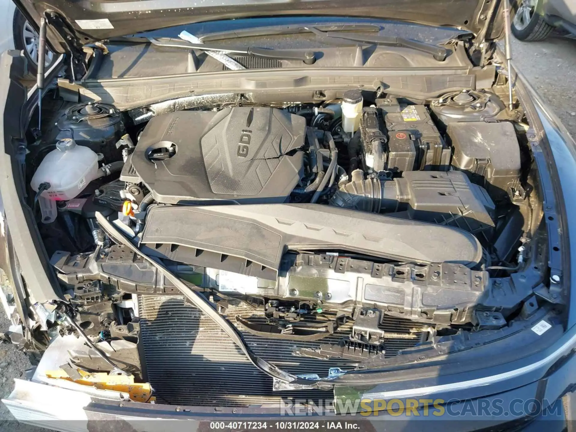 10 Photograph of a damaged car KMHL64JA4RA373314 HYUNDAI SONATA 2024