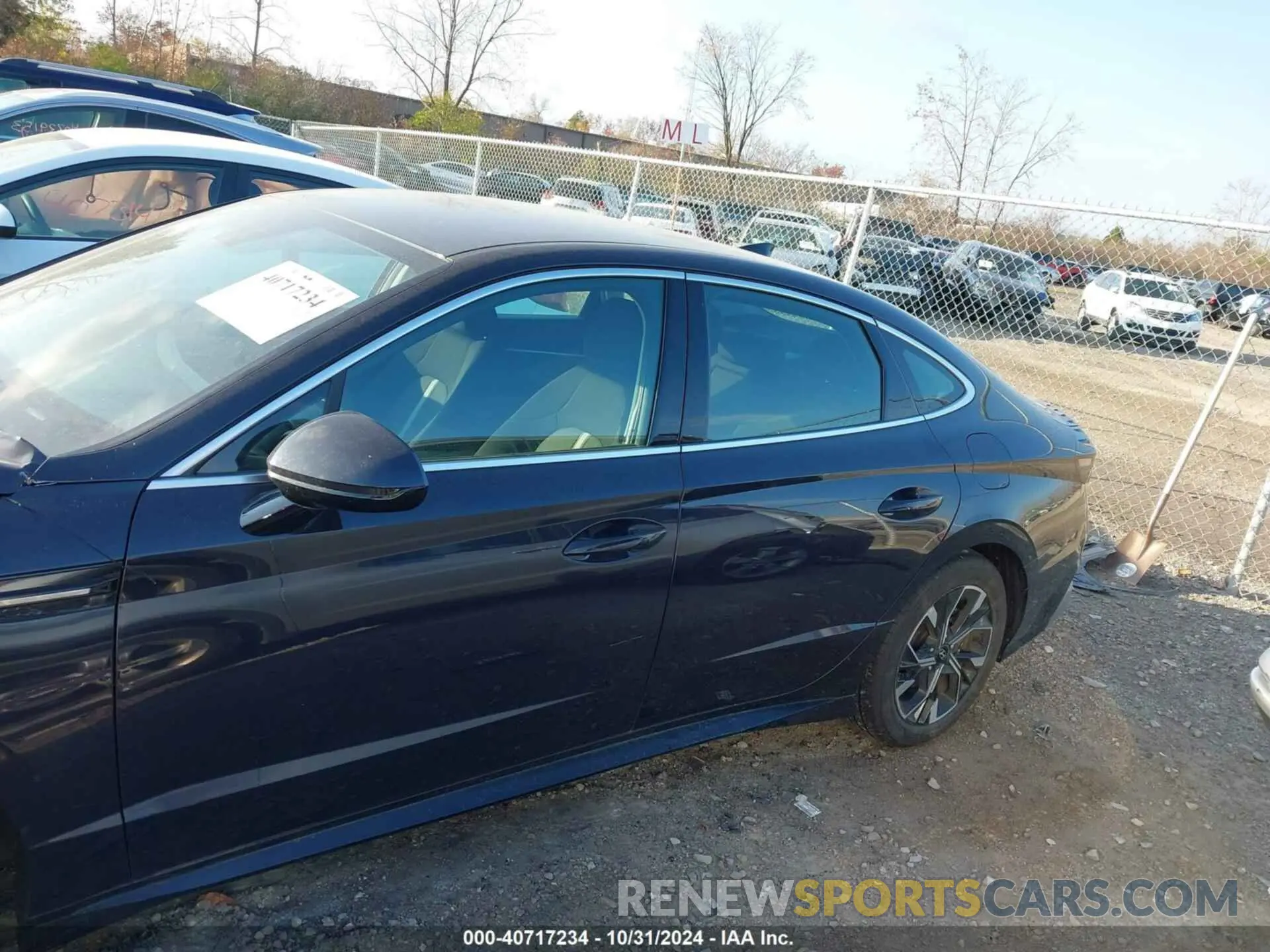 14 Photograph of a damaged car KMHL64JA4RA373314 HYUNDAI SONATA 2024