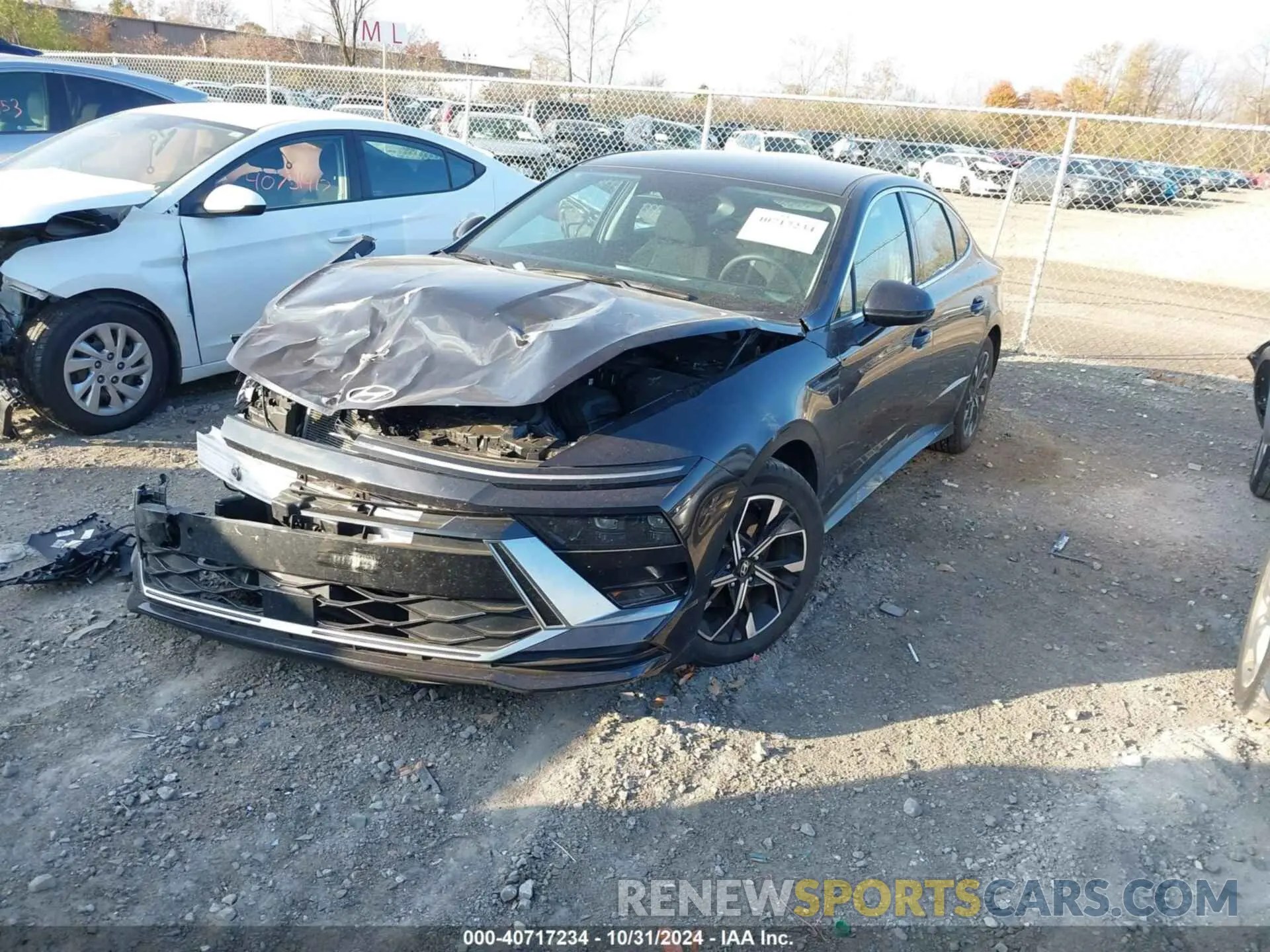 2 Photograph of a damaged car KMHL64JA4RA373314 HYUNDAI SONATA 2024