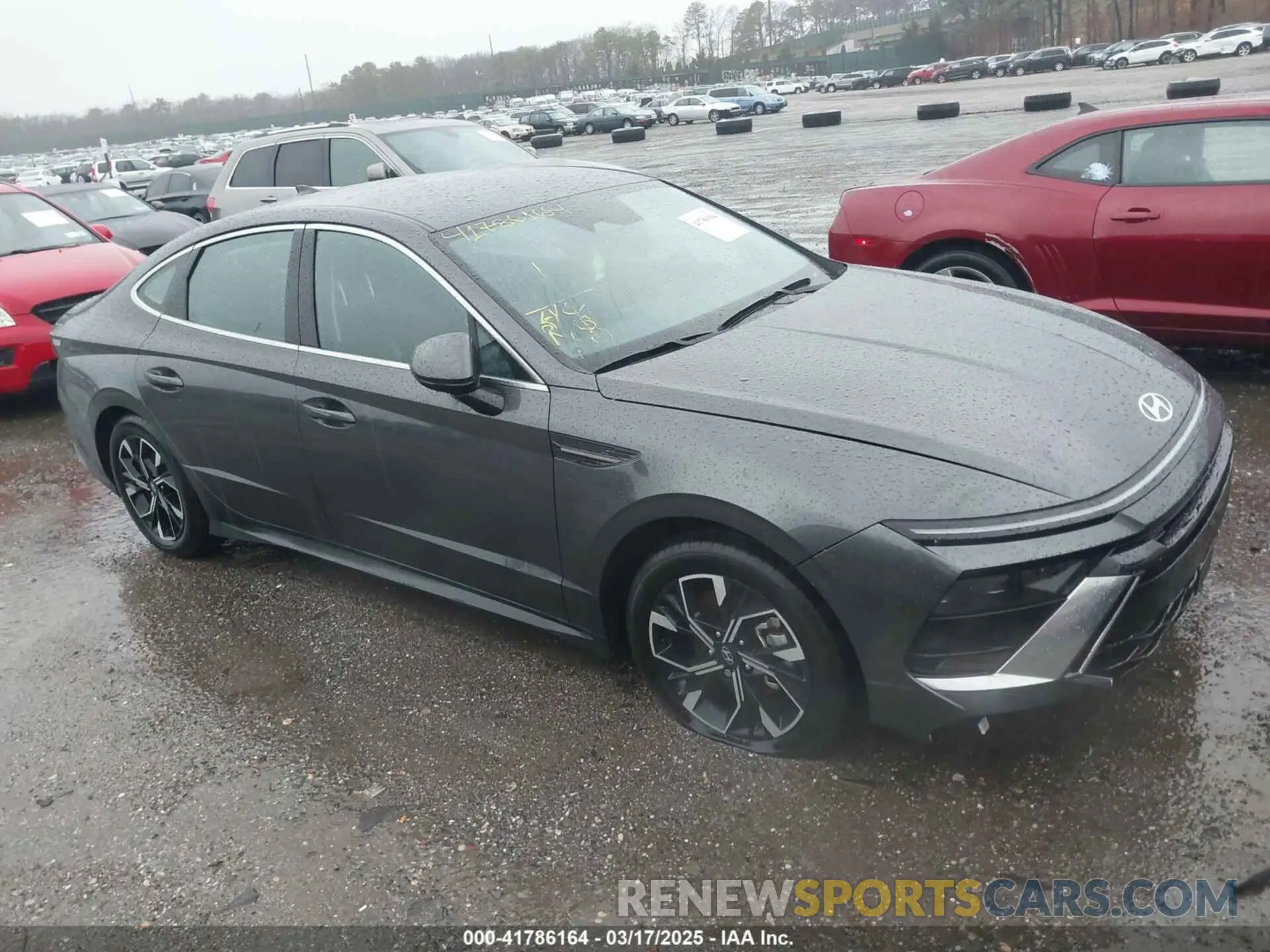 1 Photograph of a damaged car KMHL64JA4RA388735 HYUNDAI SONATA 2024