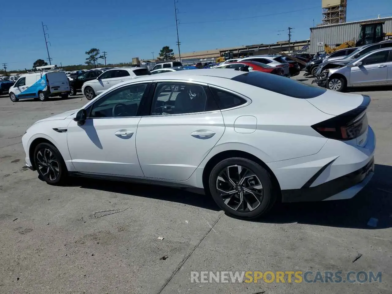 2 Photograph of a damaged car KMHL64JA4RA412063 HYUNDAI SONATA 2024