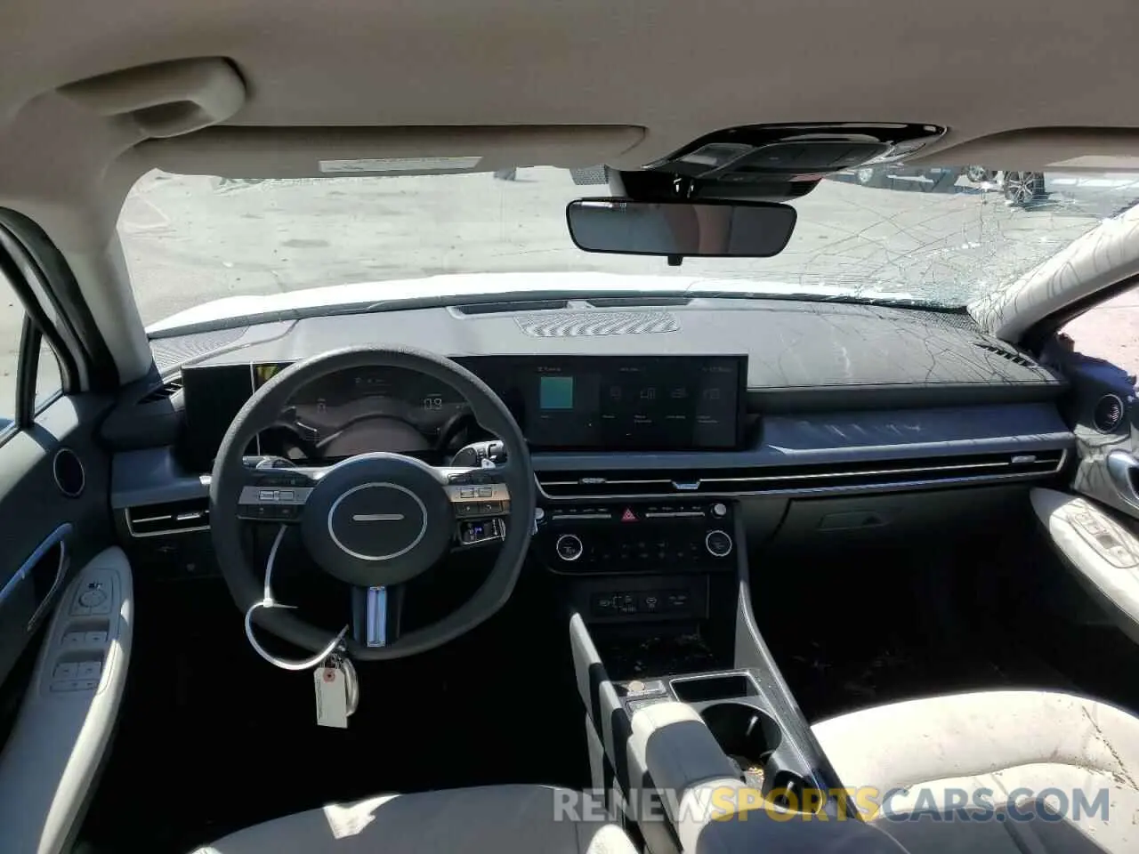 8 Photograph of a damaged car KMHL64JA4RA412063 HYUNDAI SONATA 2024
