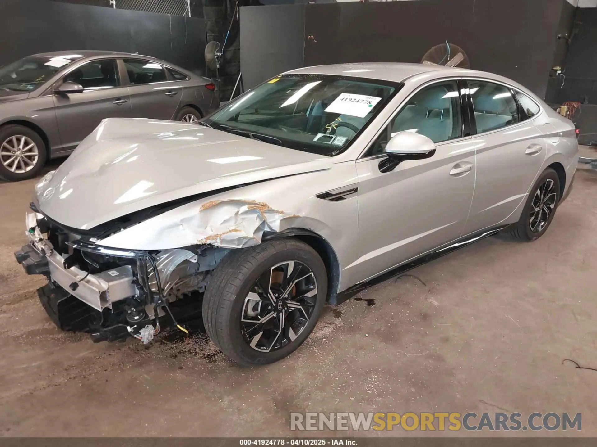 2 Photograph of a damaged car KMHL64JA5RA368929 HYUNDAI SONATA 2024