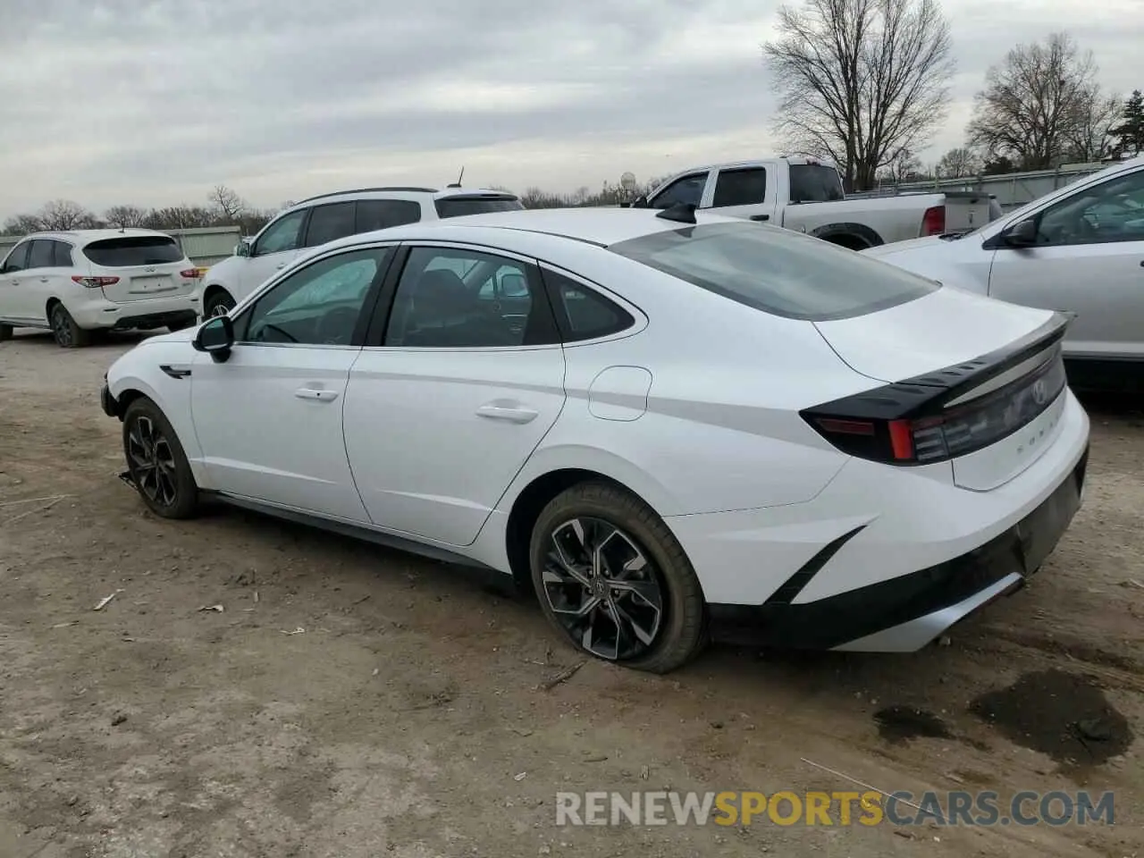 2 Photograph of a damaged car KMHL64JA5RA375301 HYUNDAI SONATA 2024