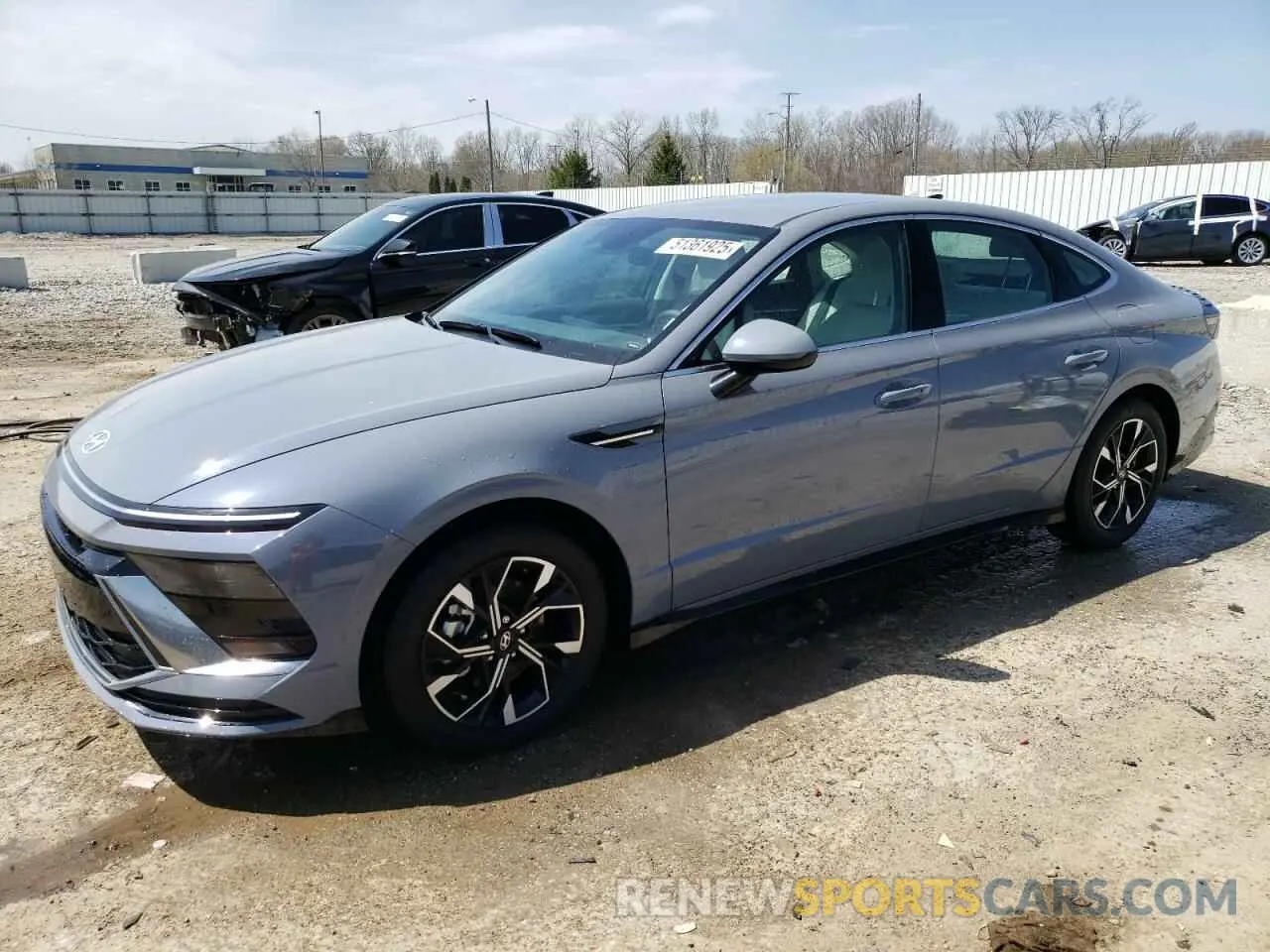1 Photograph of a damaged car KMHL64JA5RA425386 HYUNDAI SONATA 2024