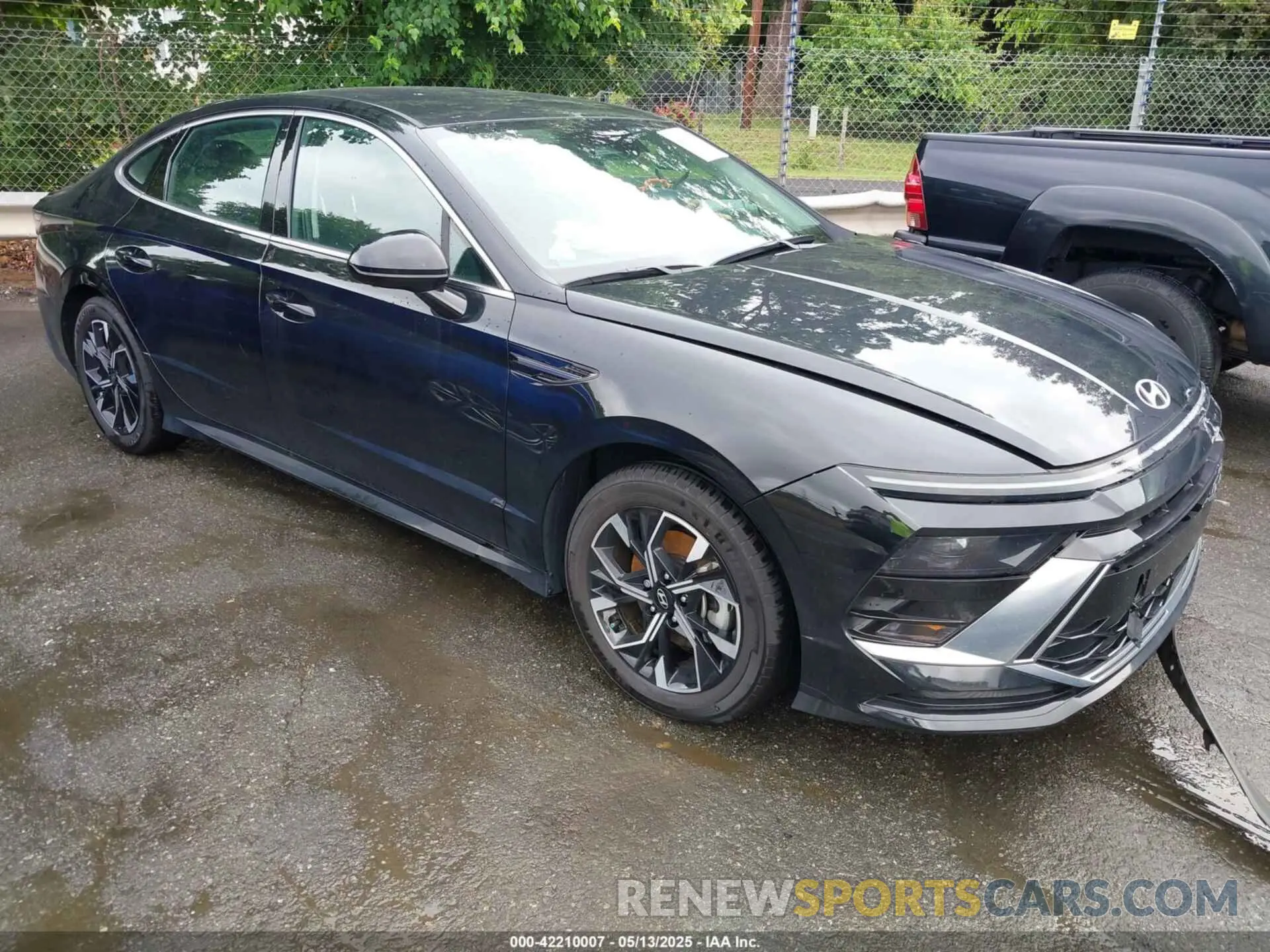 1 Photograph of a damaged car KMHL64JA6RA364775 HYUNDAI SONATA 2024