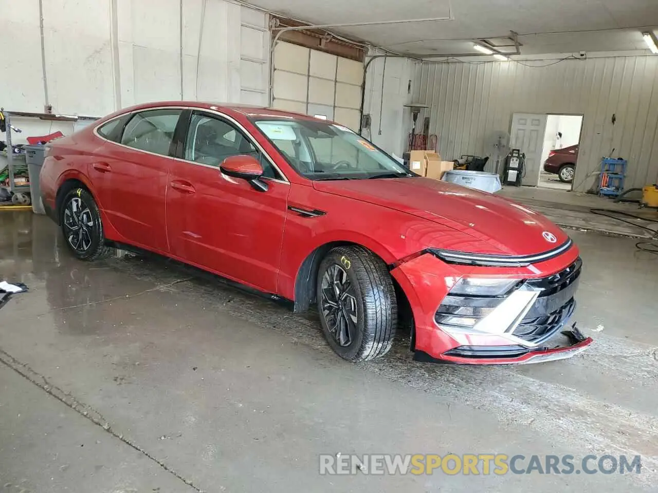 4 Photograph of a damaged car KMHL64JA6RA379583 HYUNDAI SONATA 2024
