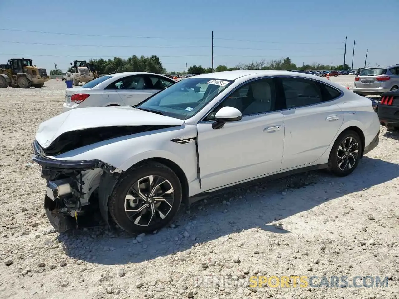 1 Photograph of a damaged car KMHL64JA6RA397629 HYUNDAI SONATA 2024