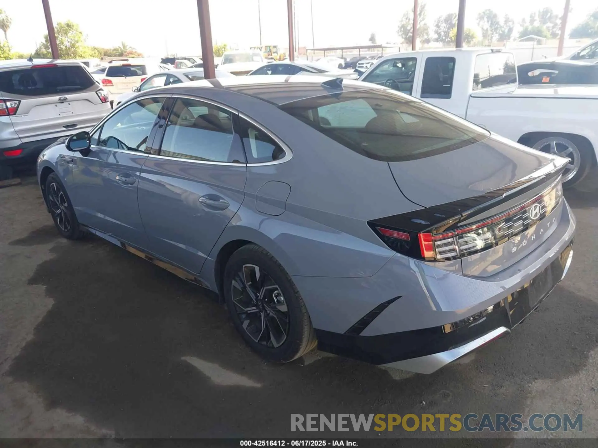 3 Photograph of a damaged car KMHL64JA6RA419564 HYUNDAI SONATA 2024