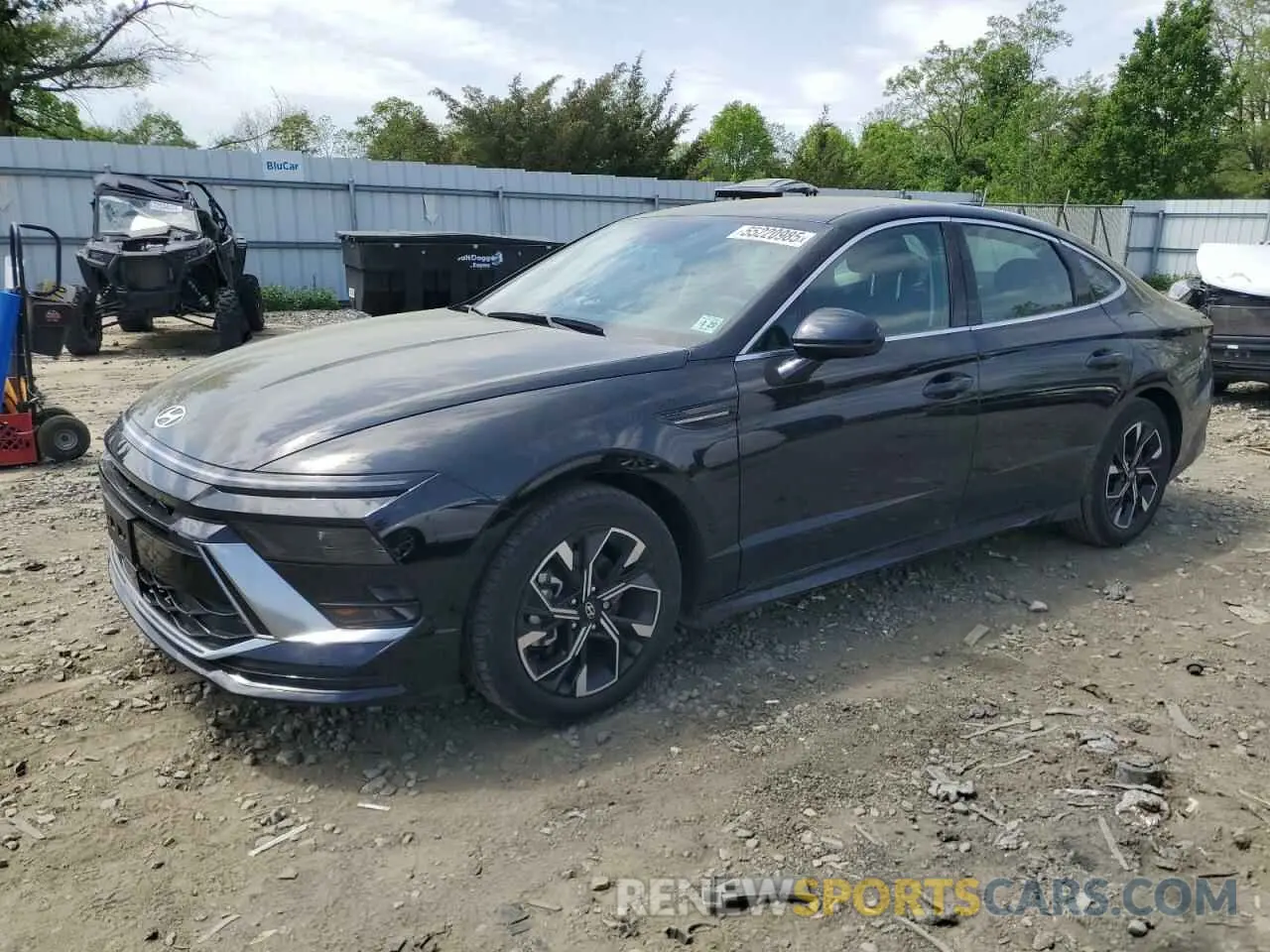 1 Photograph of a damaged car KMHL64JA7RA369208 HYUNDAI SONATA 2024
