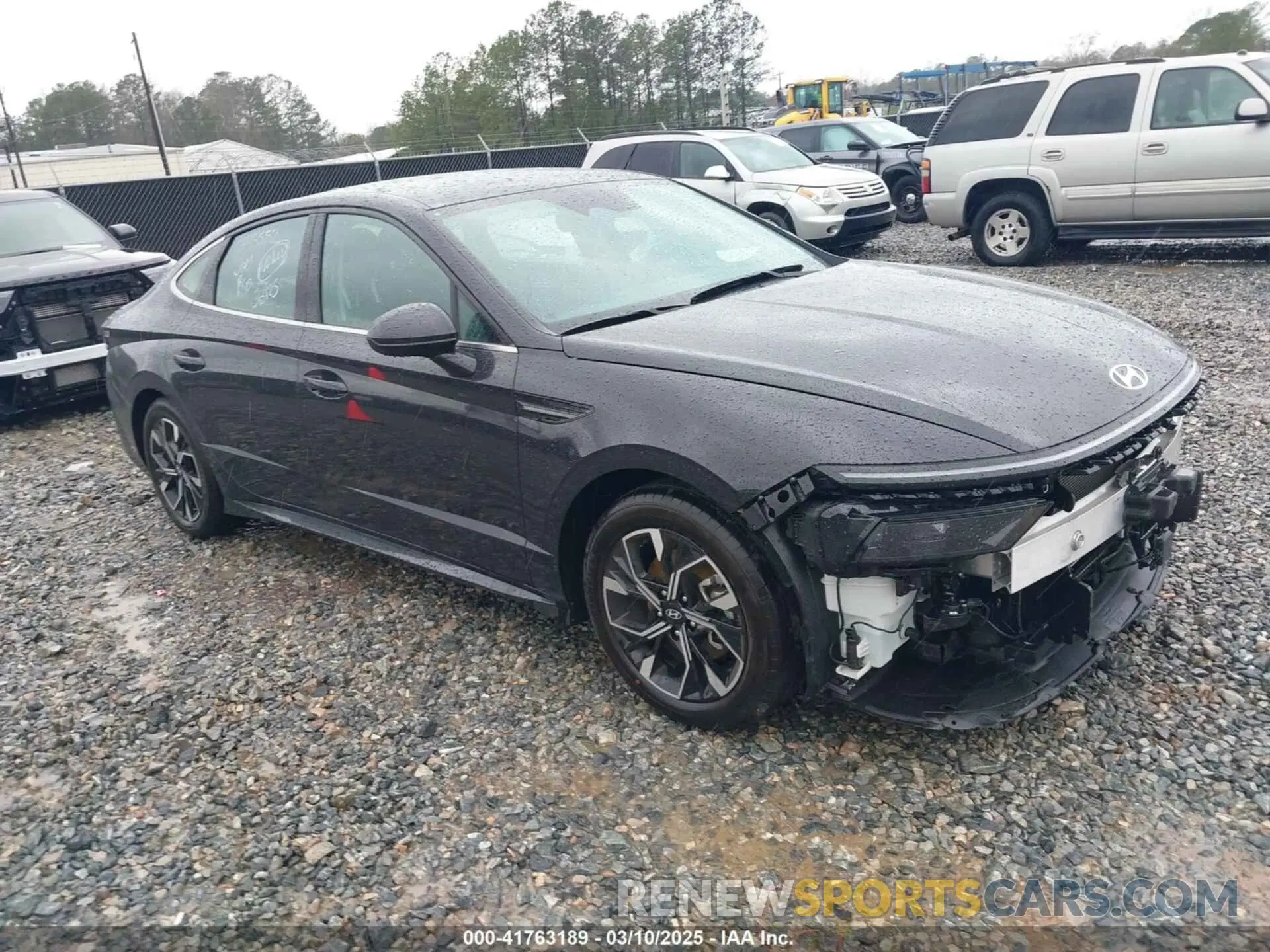 1 Photograph of a damaged car KMHL64JA7RA373386 HYUNDAI SONATA 2024