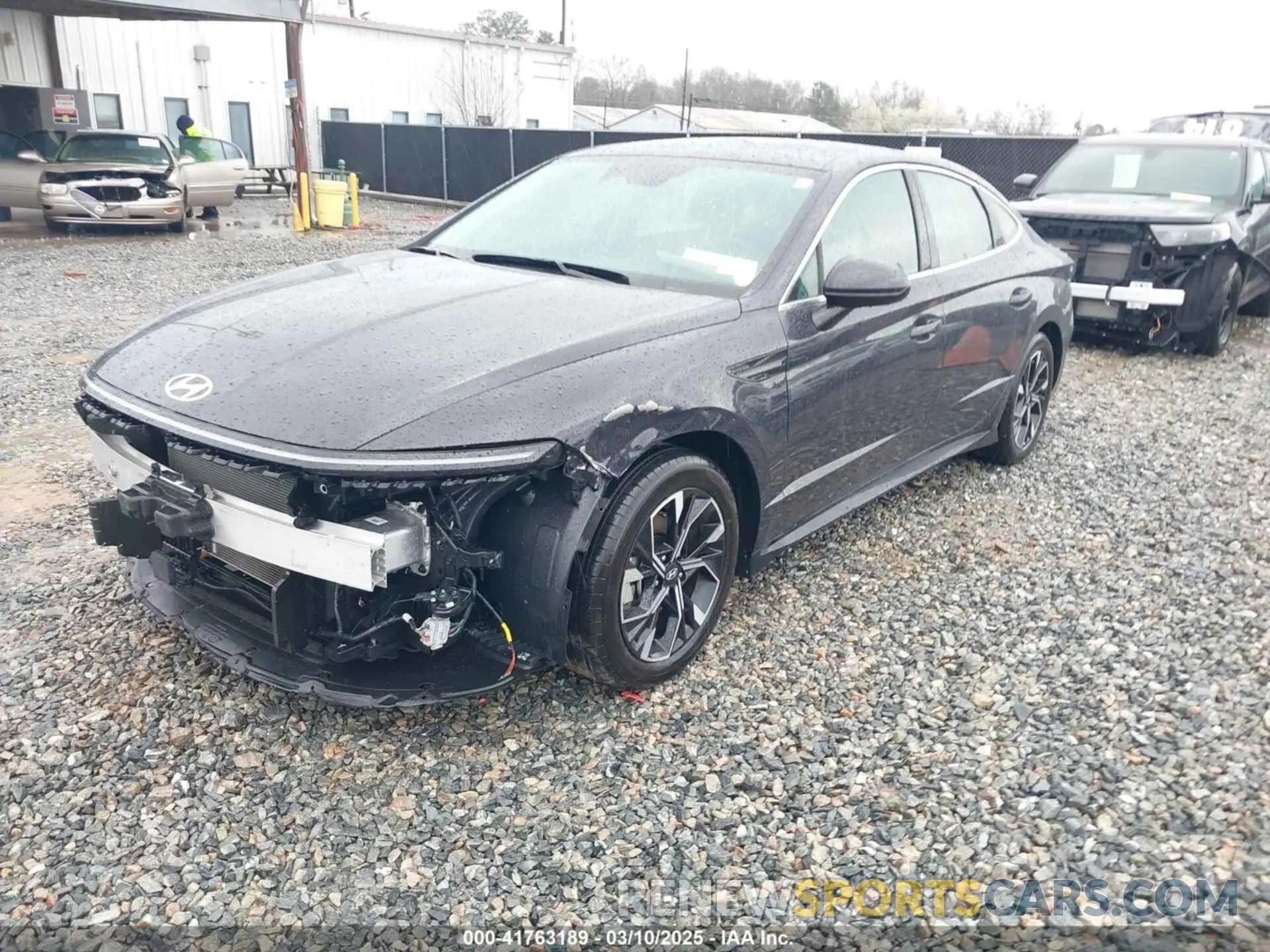 2 Photograph of a damaged car KMHL64JA7RA373386 HYUNDAI SONATA 2024