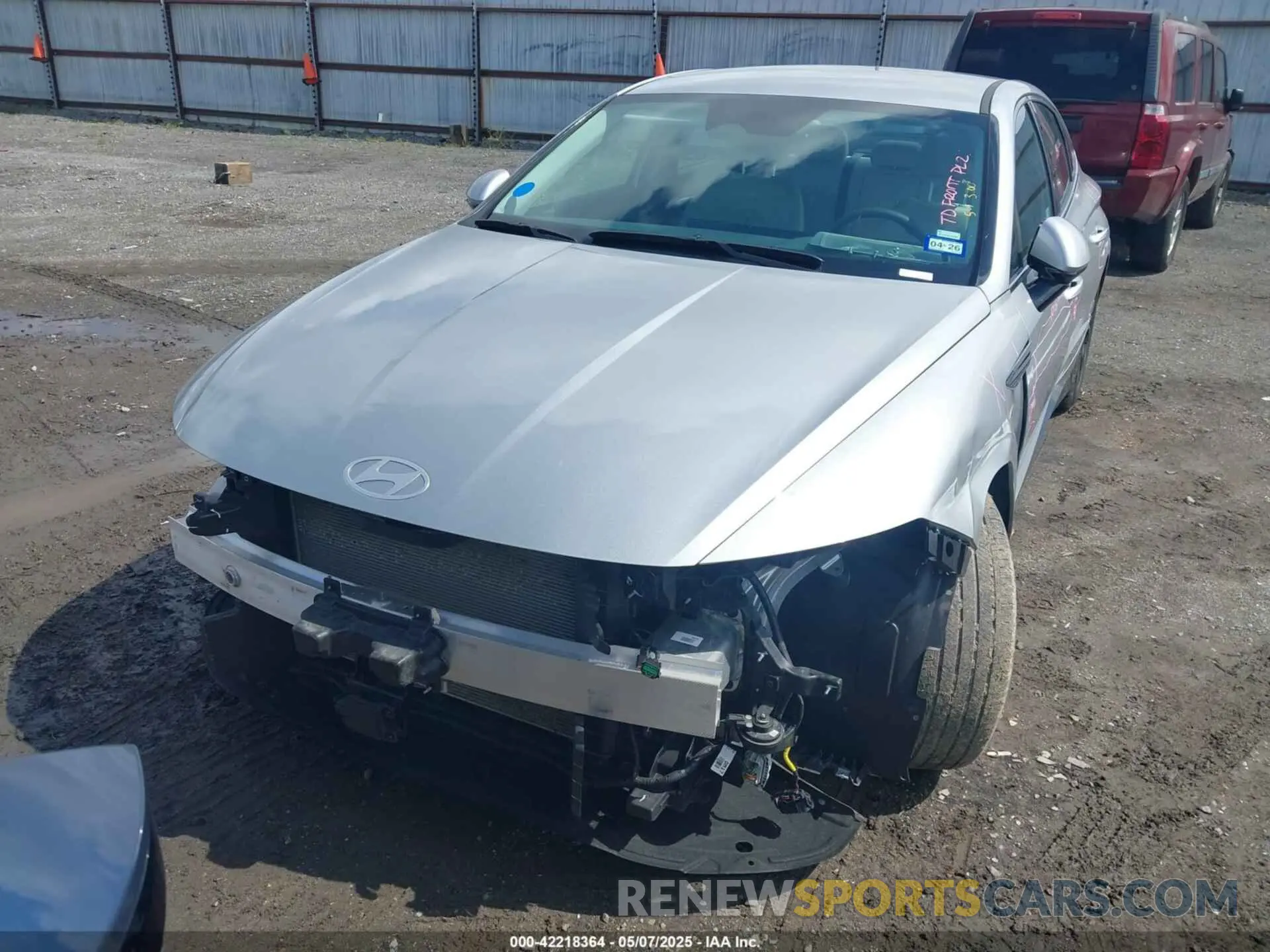 6 Photograph of a damaged car KMHL64JA7RA385845 HYUNDAI SONATA 2024