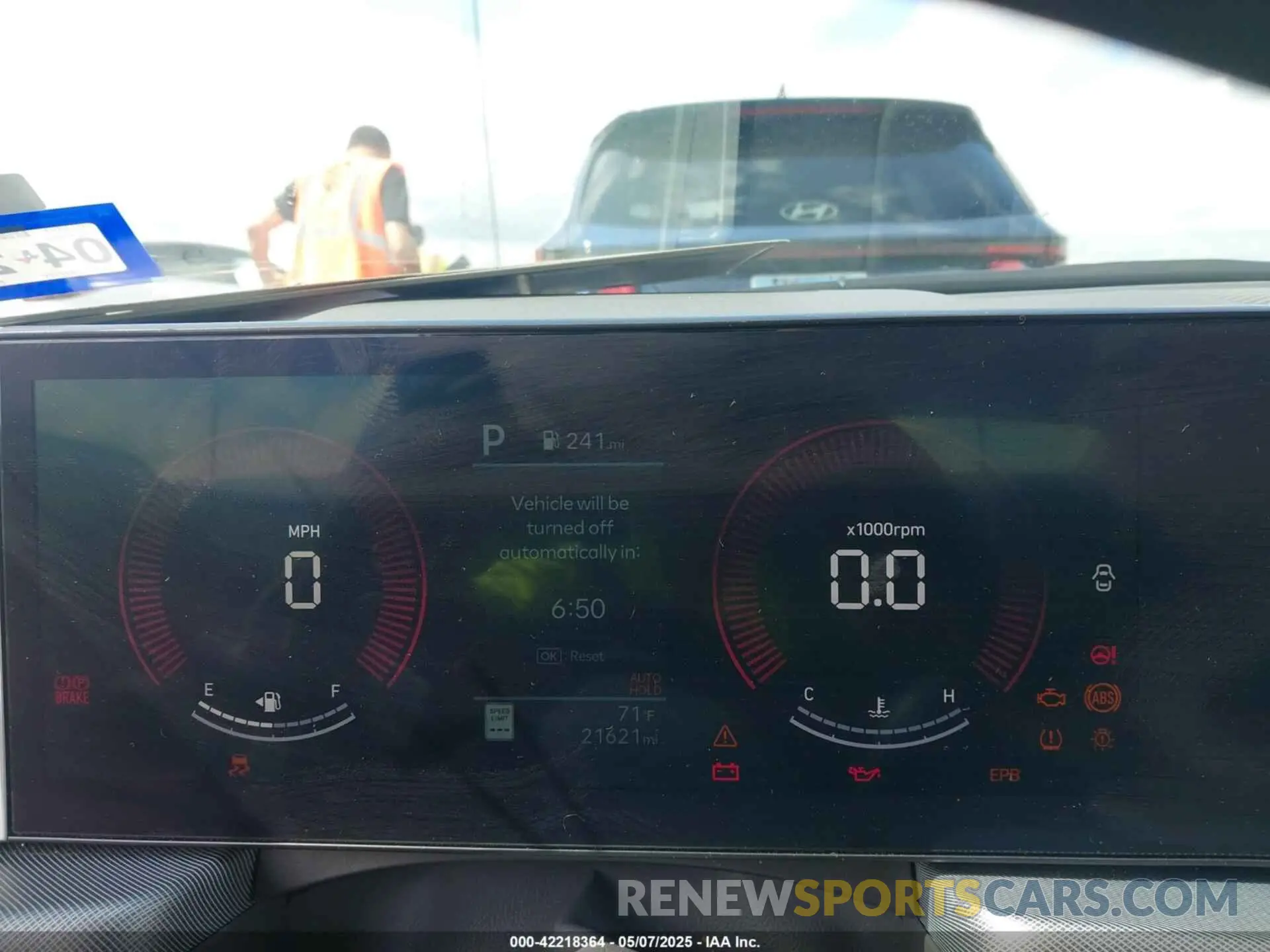 7 Photograph of a damaged car KMHL64JA7RA385845 HYUNDAI SONATA 2024