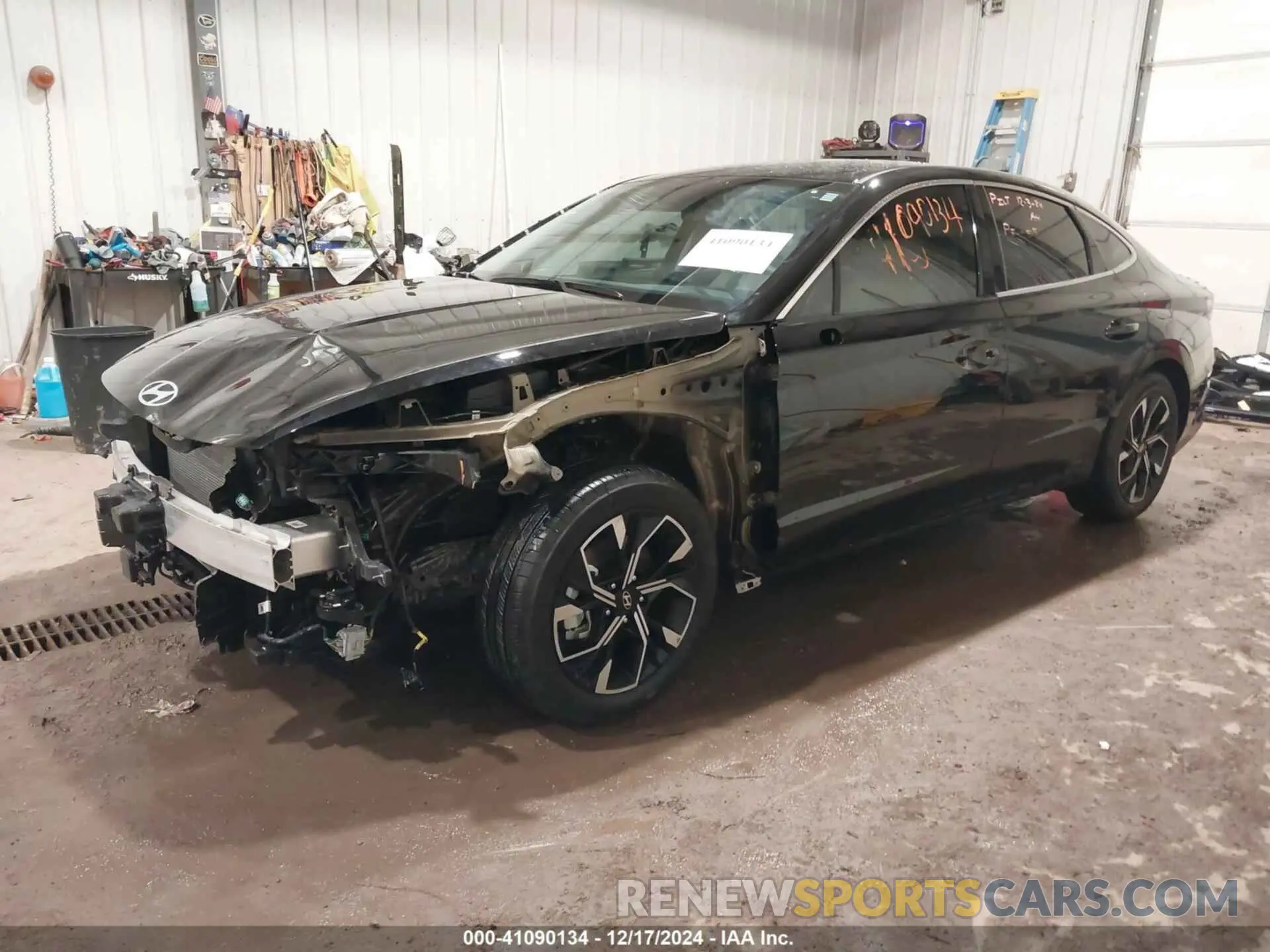 2 Photograph of a damaged car KMHL64JA7RA390981 HYUNDAI SONATA 2024