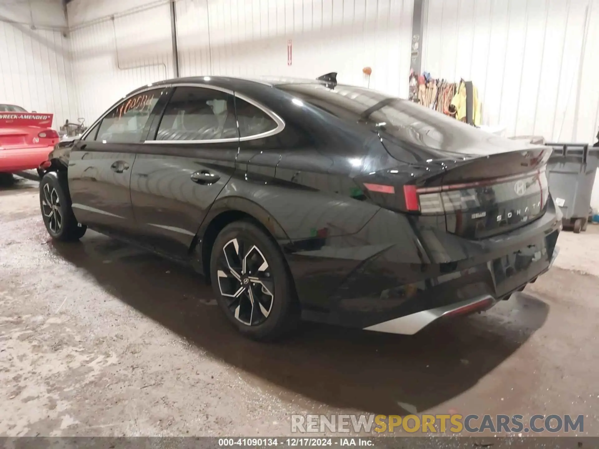 3 Photograph of a damaged car KMHL64JA7RA390981 HYUNDAI SONATA 2024