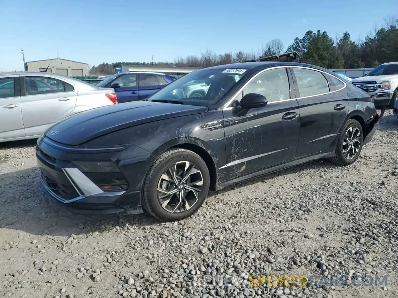 1 Photograph of a damaged car KMHL64JA7RA414227 HYUNDAI SONATA 2024