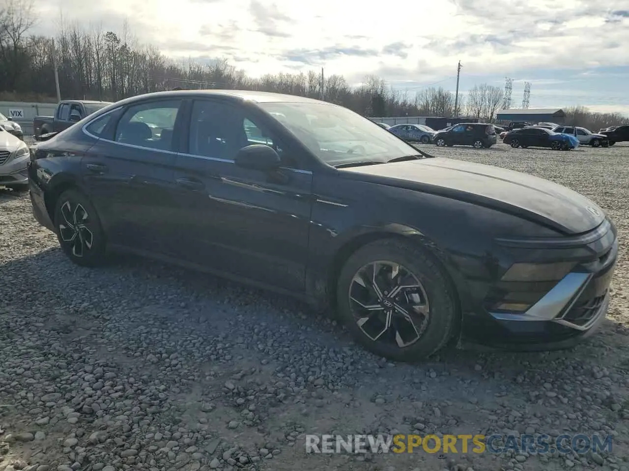 4 Photograph of a damaged car KMHL64JA7RA414227 HYUNDAI SONATA 2024
