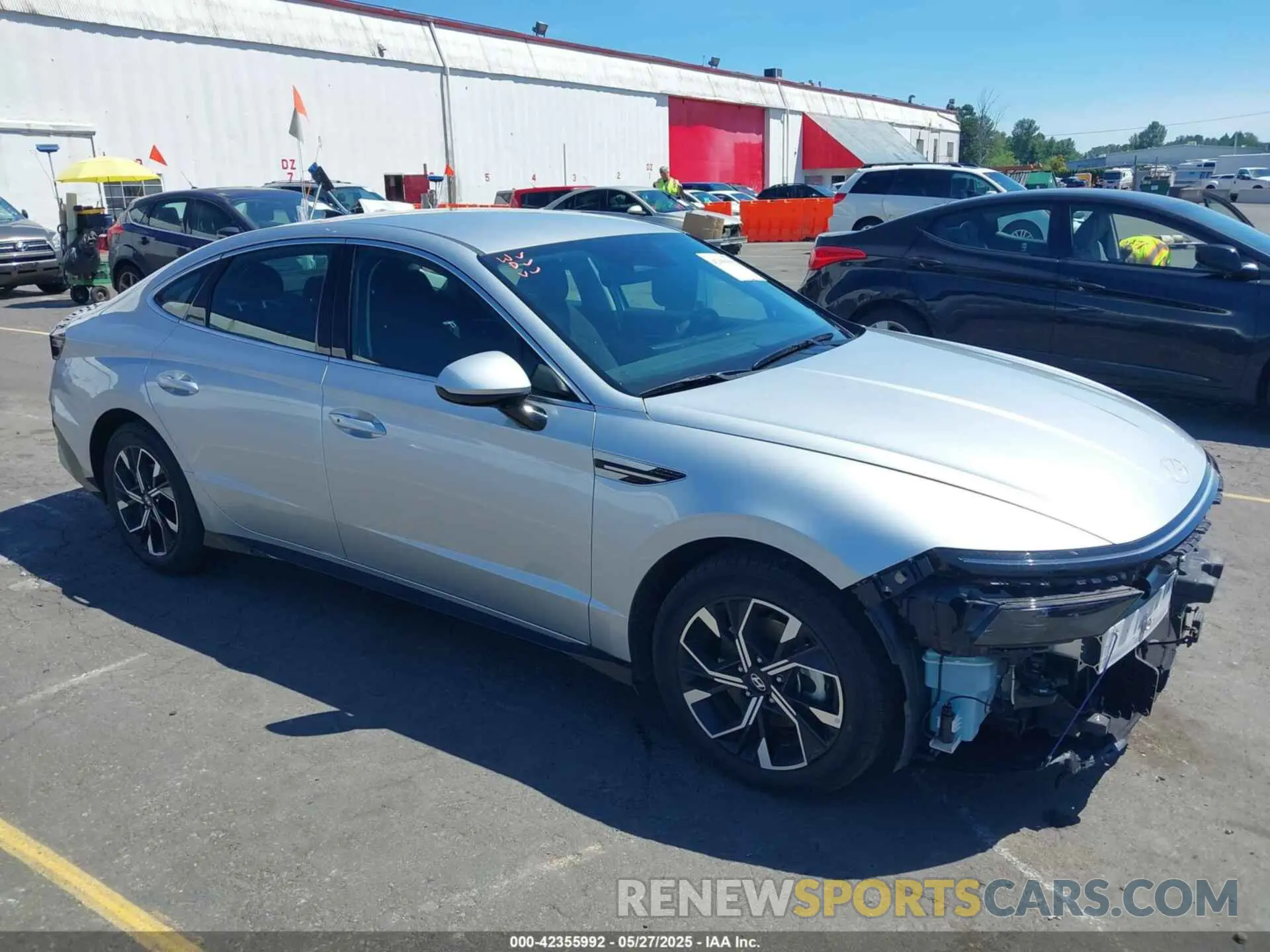 1 Photograph of a damaged car KMHL64JA7RA427284 HYUNDAI SONATA 2024