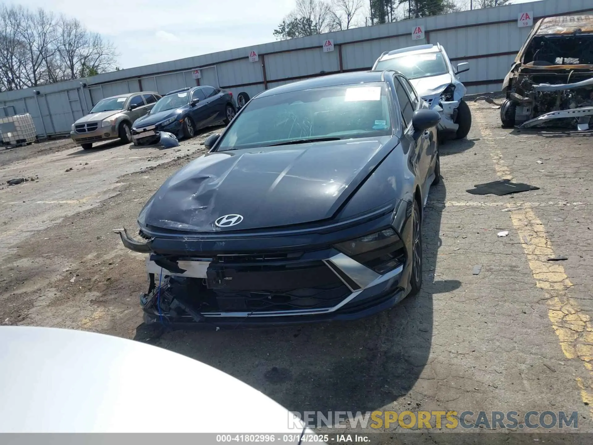 12 Photograph of a damaged car KMHL64JA8RA353129 HYUNDAI SONATA 2024