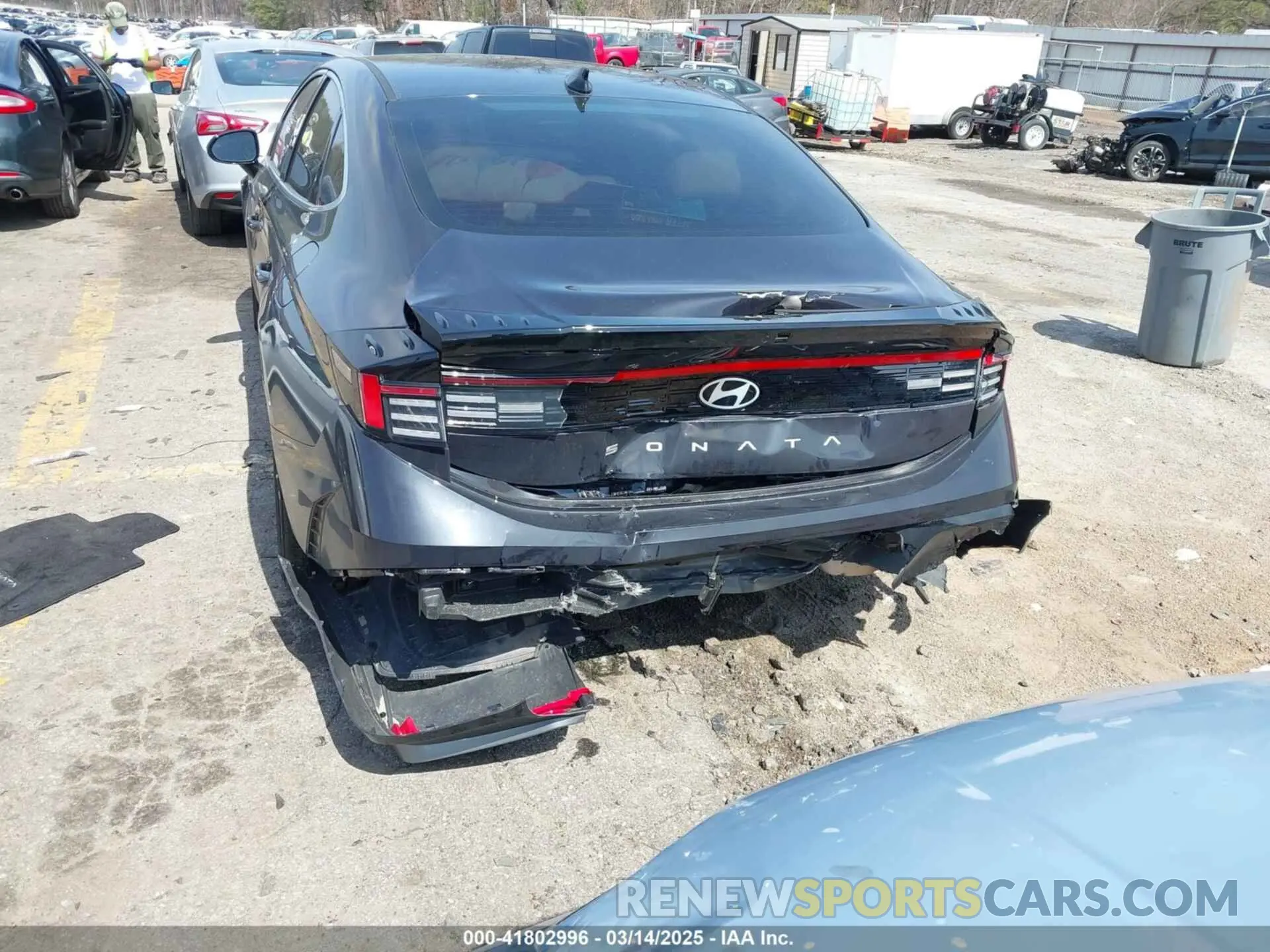 17 Photograph of a damaged car KMHL64JA8RA353129 HYUNDAI SONATA 2024