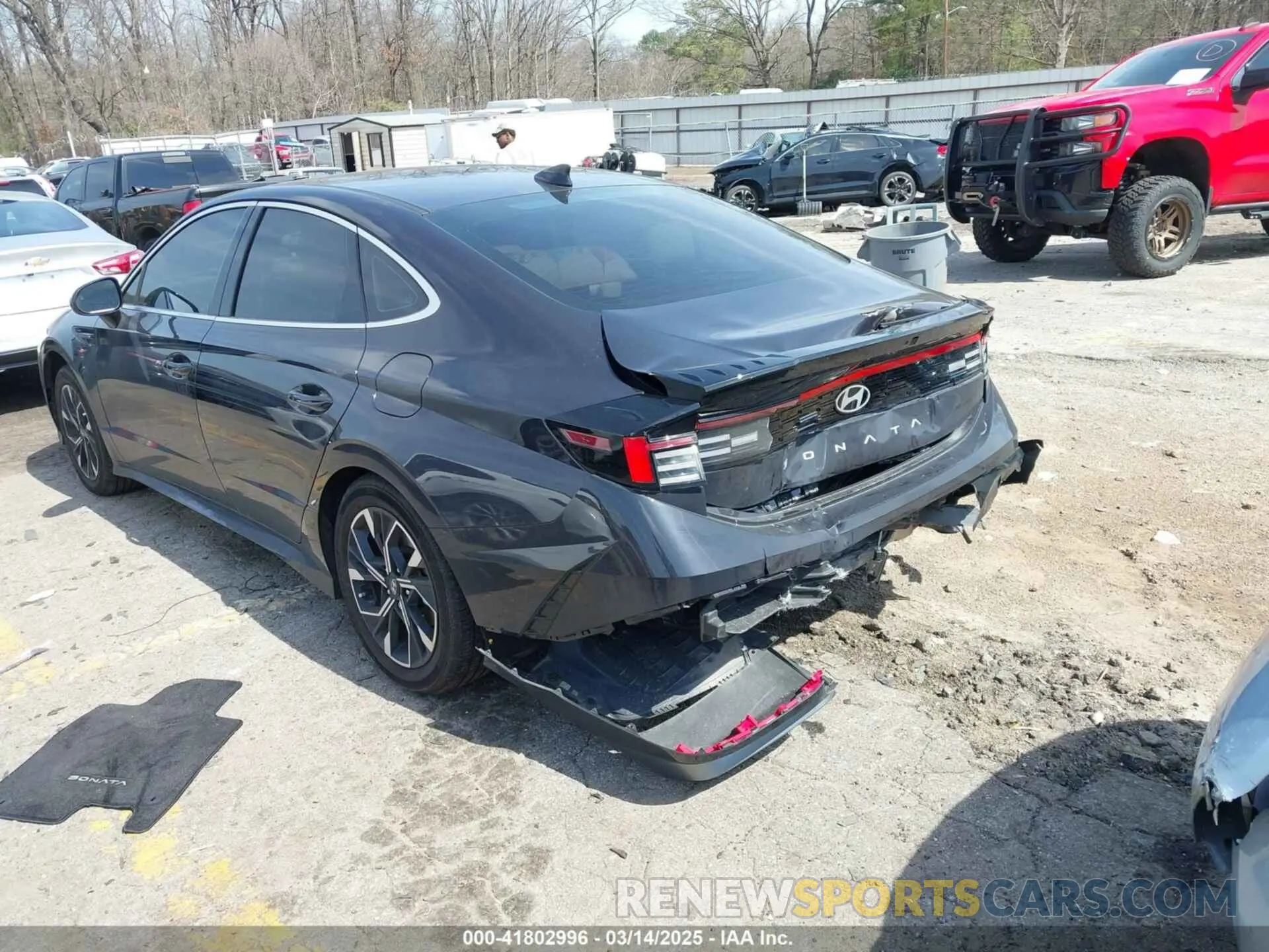3 Photograph of a damaged car KMHL64JA8RA353129 HYUNDAI SONATA 2024