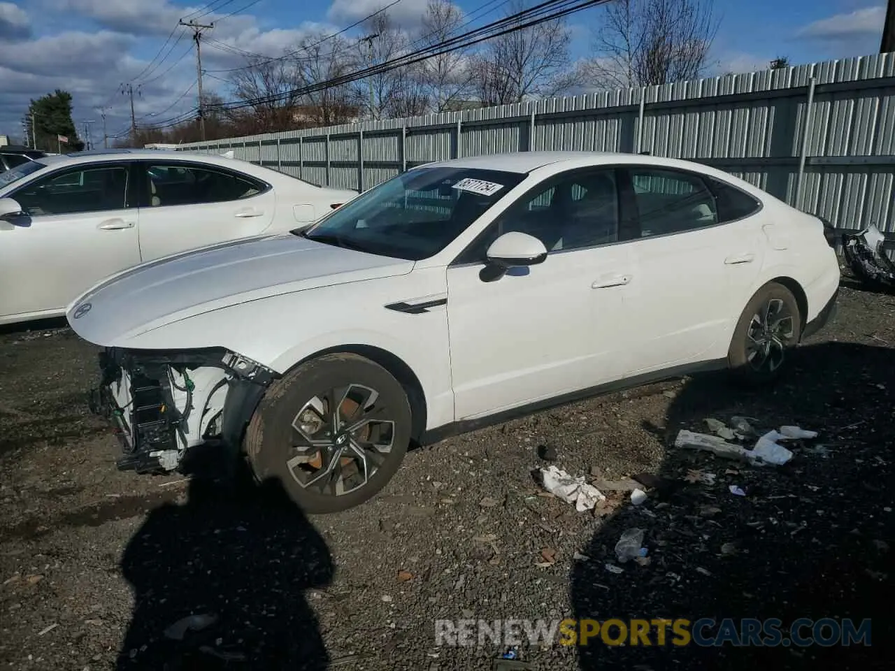 1 Photograph of a damaged car KMHL64JA8RA354684 HYUNDAI SONATA 2024