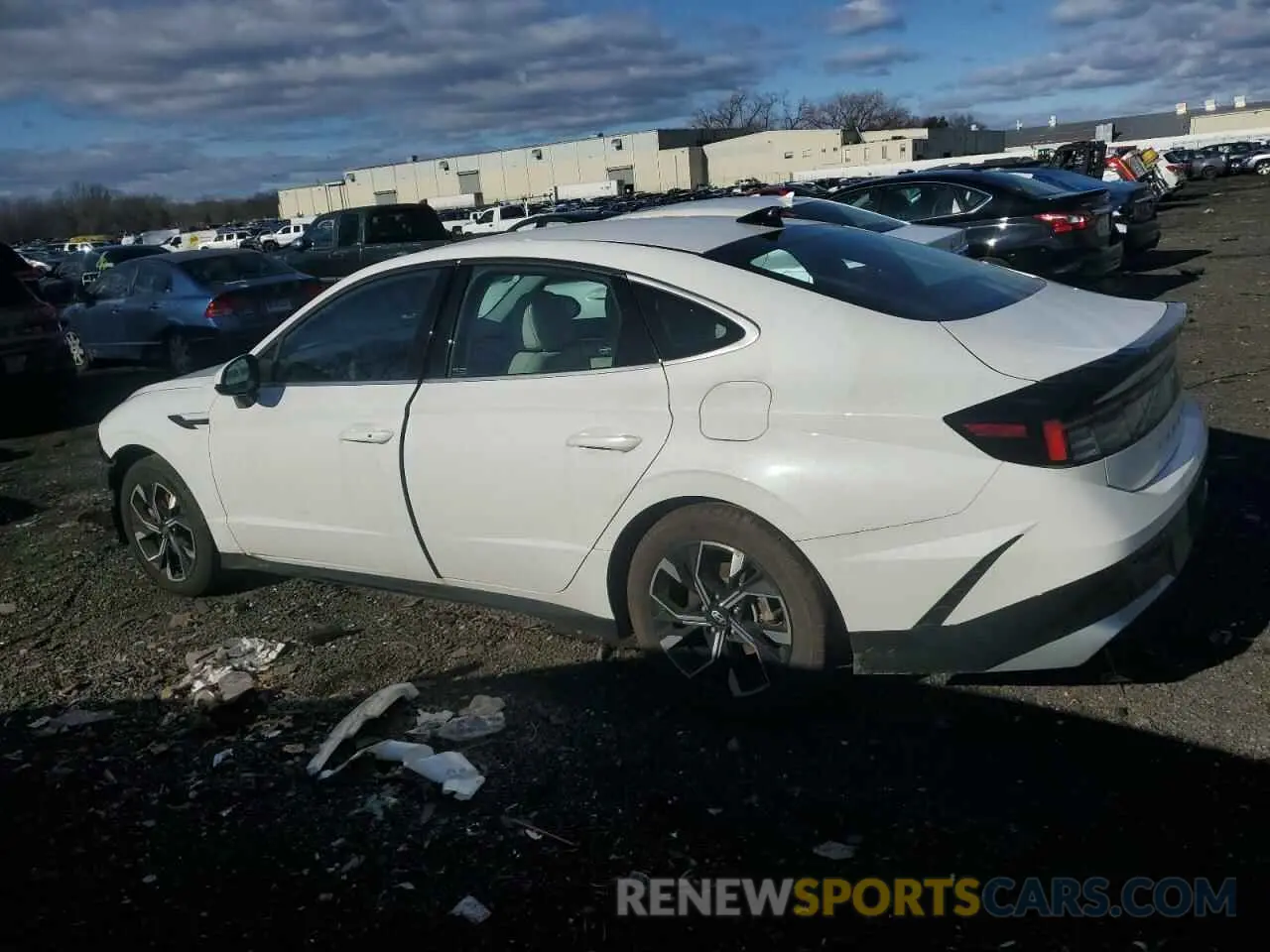 2 Photograph of a damaged car KMHL64JA8RA354684 HYUNDAI SONATA 2024
