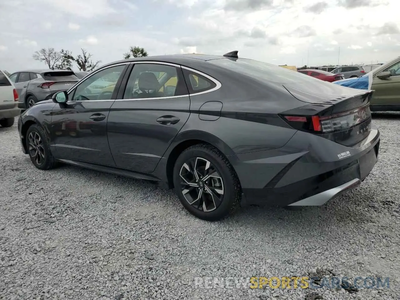 2 Photograph of a damaged car KMHL64JA8RA381187 HYUNDAI SONATA 2024