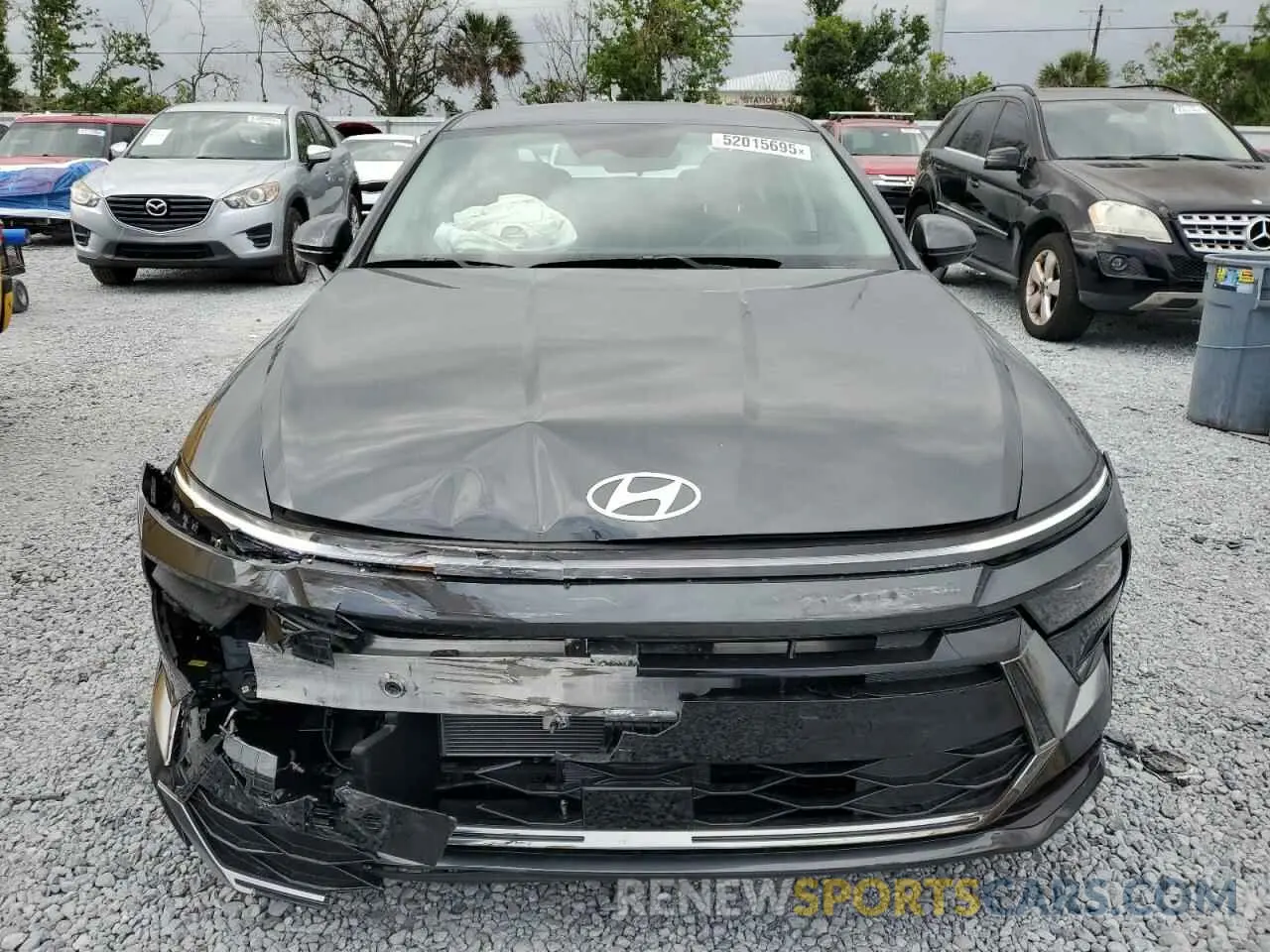 5 Photograph of a damaged car KMHL64JA8RA381187 HYUNDAI SONATA 2024