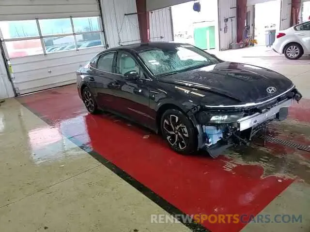 14 Photograph of a damaged car KMHL64JA8RA385790 HYUNDAI SONATA 2024
