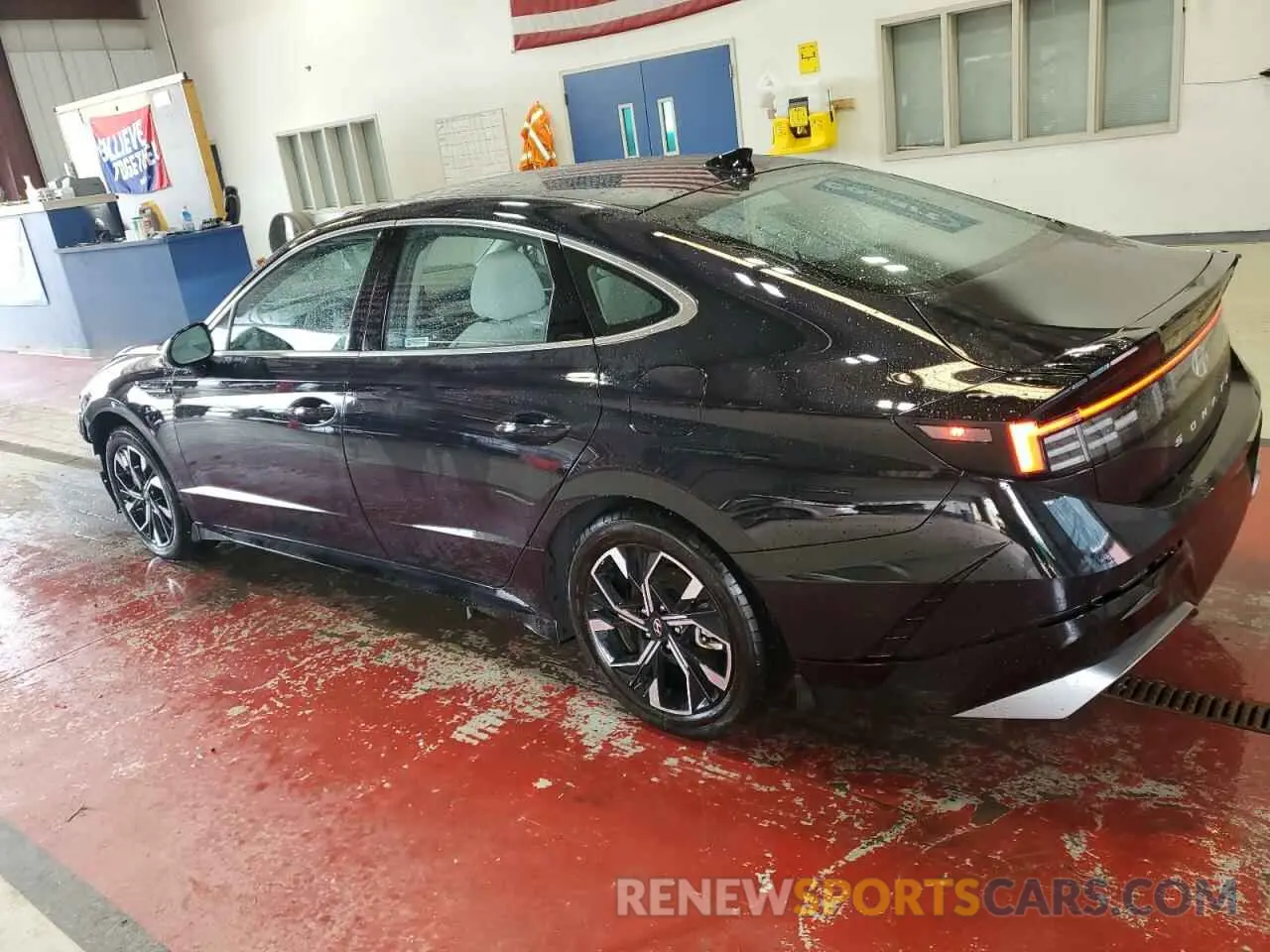 2 Photograph of a damaged car KMHL64JA8RA385790 HYUNDAI SONATA 2024