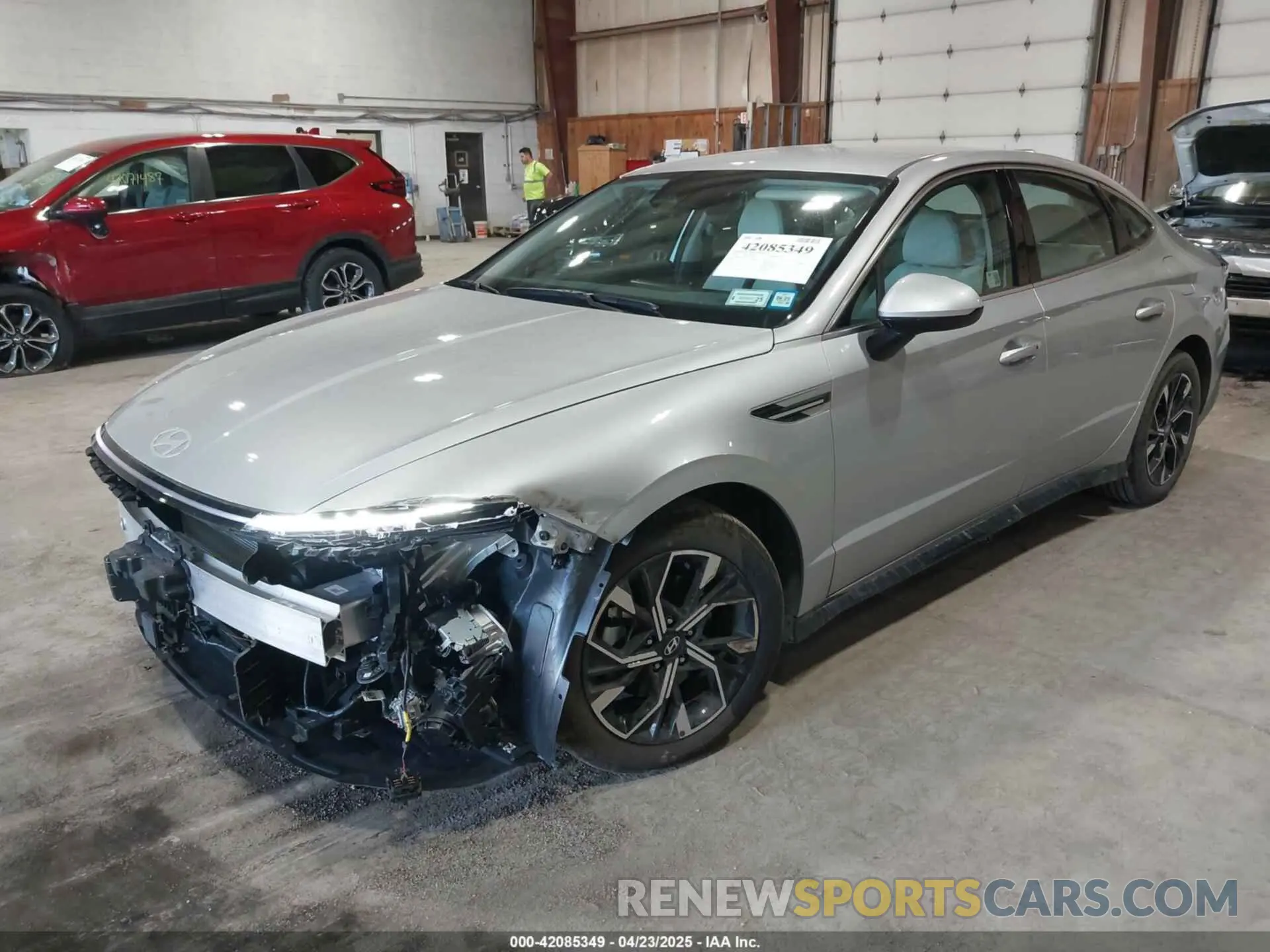 2 Photograph of a damaged car KMHL64JA8RA401941 HYUNDAI SONATA 2024