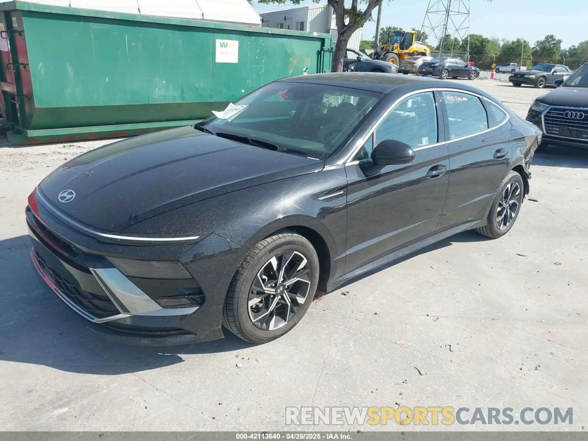 2 Photograph of a damaged car KMHL64JA9RA370134 HYUNDAI SONATA 2024