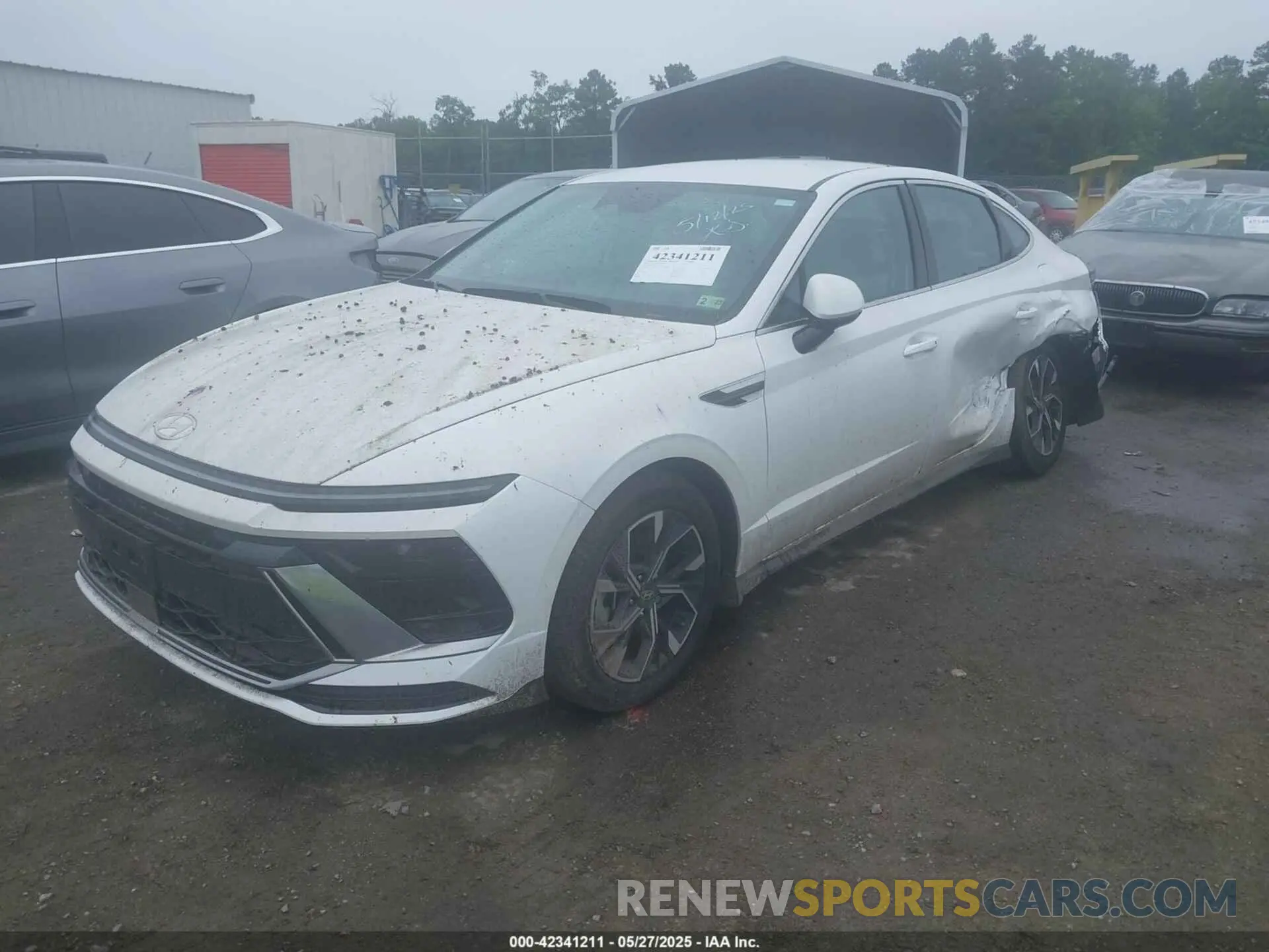 2 Photograph of a damaged car KMHL64JA9RA373003 HYUNDAI SONATA 2024