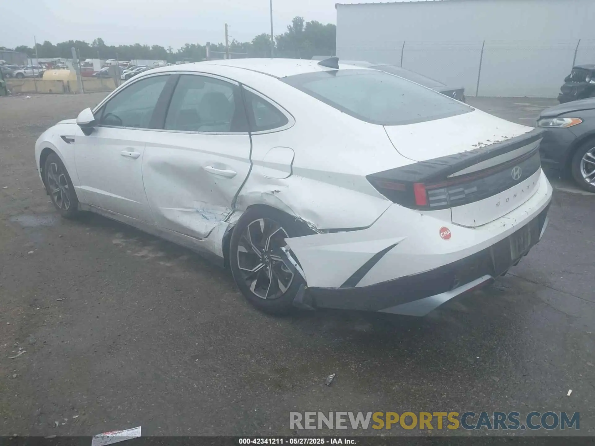 3 Photograph of a damaged car KMHL64JA9RA373003 HYUNDAI SONATA 2024