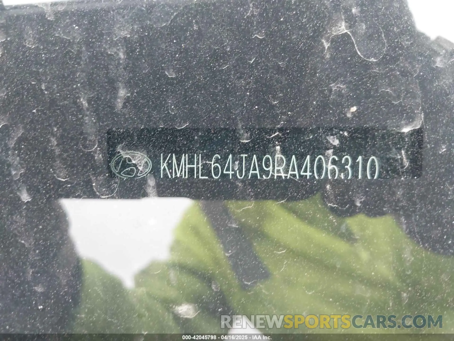 9 Photograph of a damaged car KMHL64JA9RA406310 HYUNDAI SONATA 2024